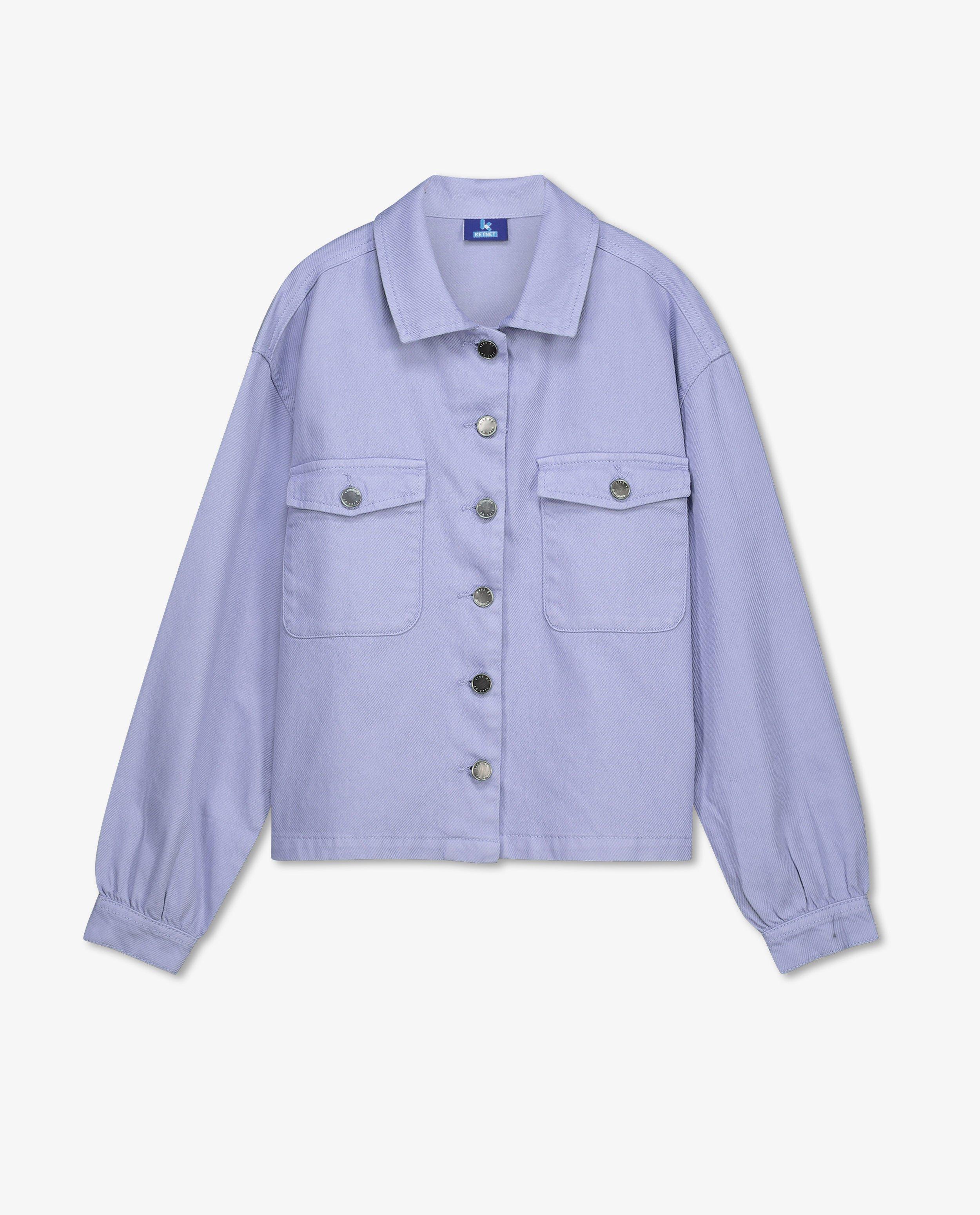 Chemises - Veste en jeans lilas #LikeMe