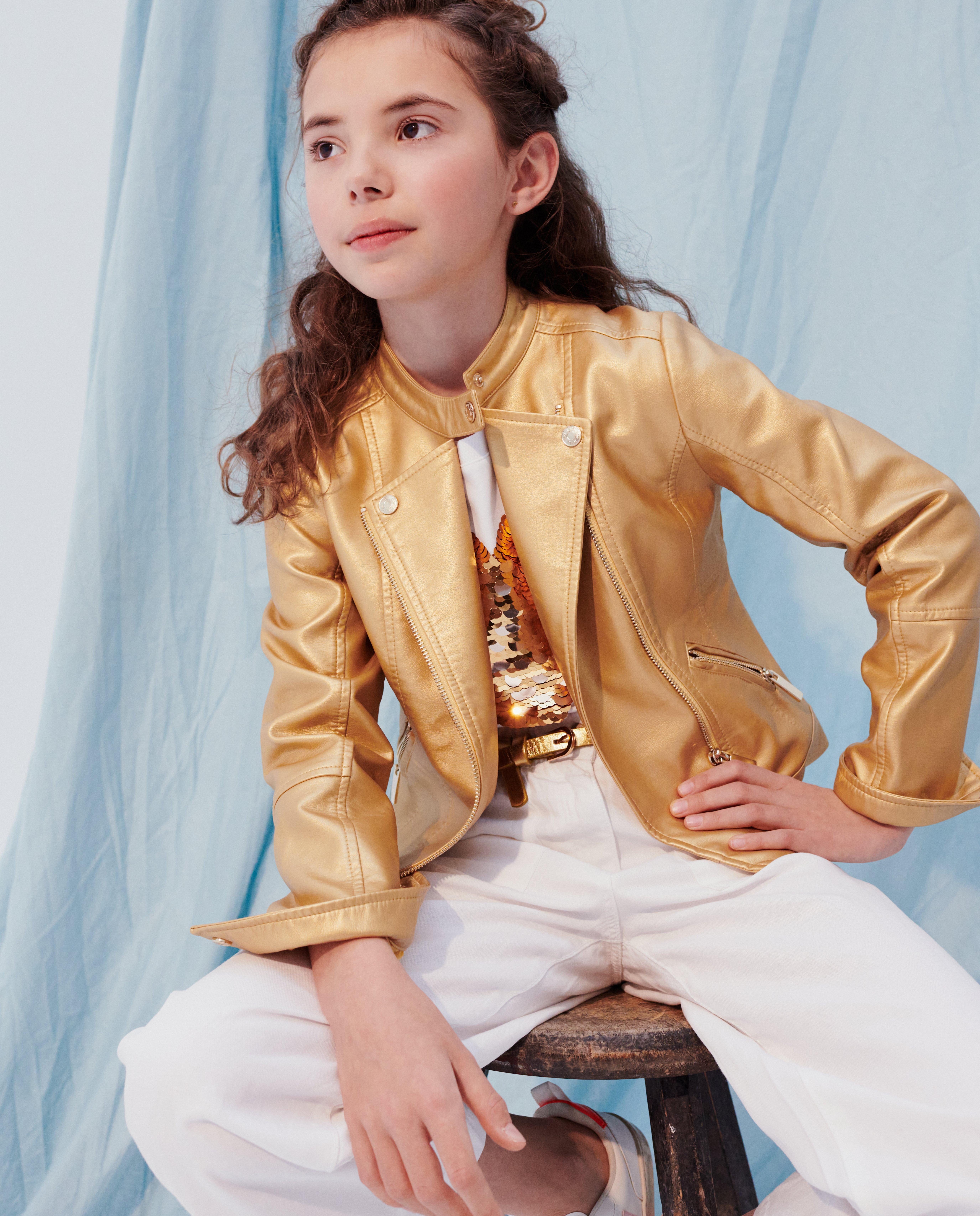 Gouden jasje Communie - null - Milla Star