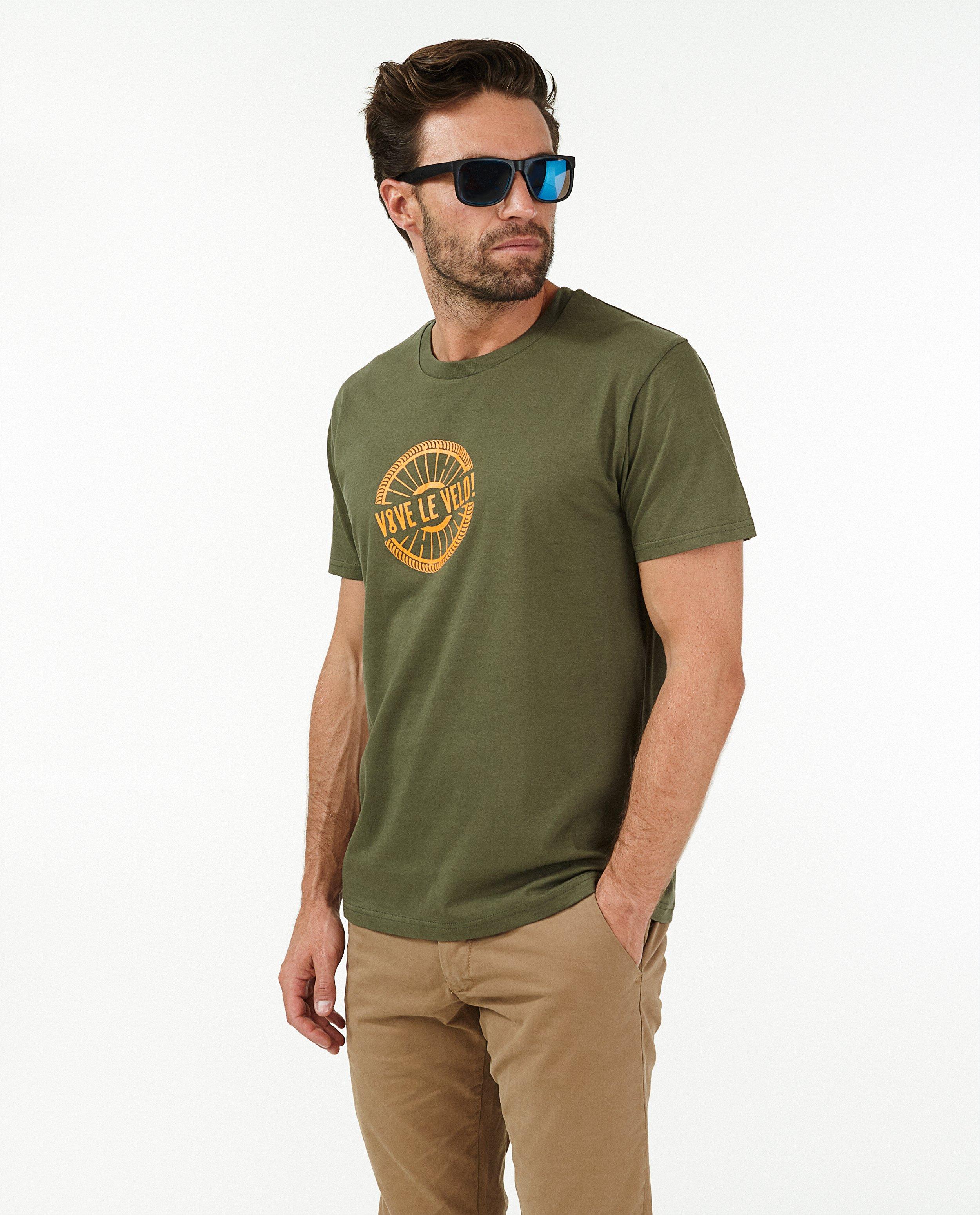 T-shirts - Biokatoenen T-shirt Vive le vélo
