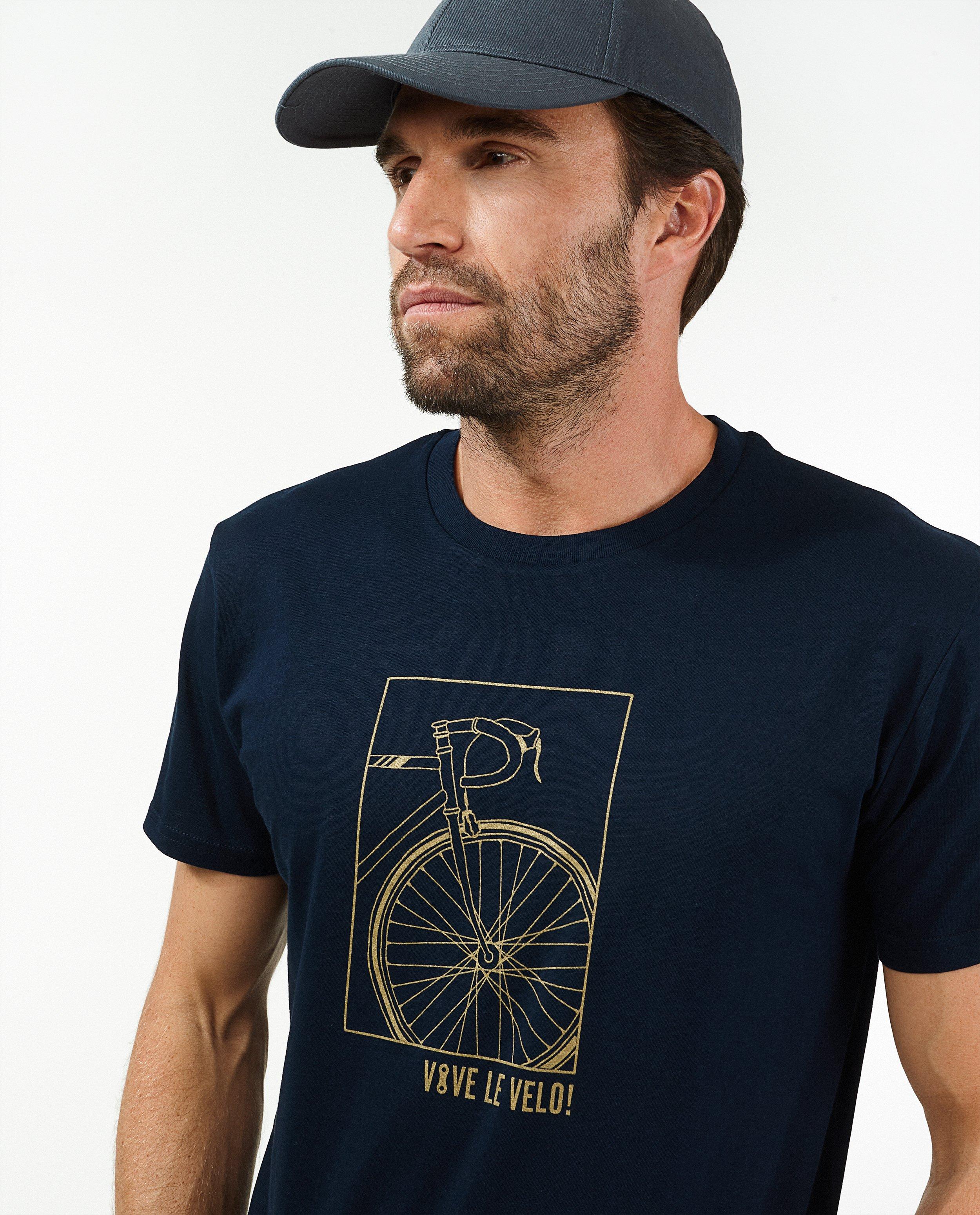 T-shirts - Biokatoenen T-shirt Vive le vélo