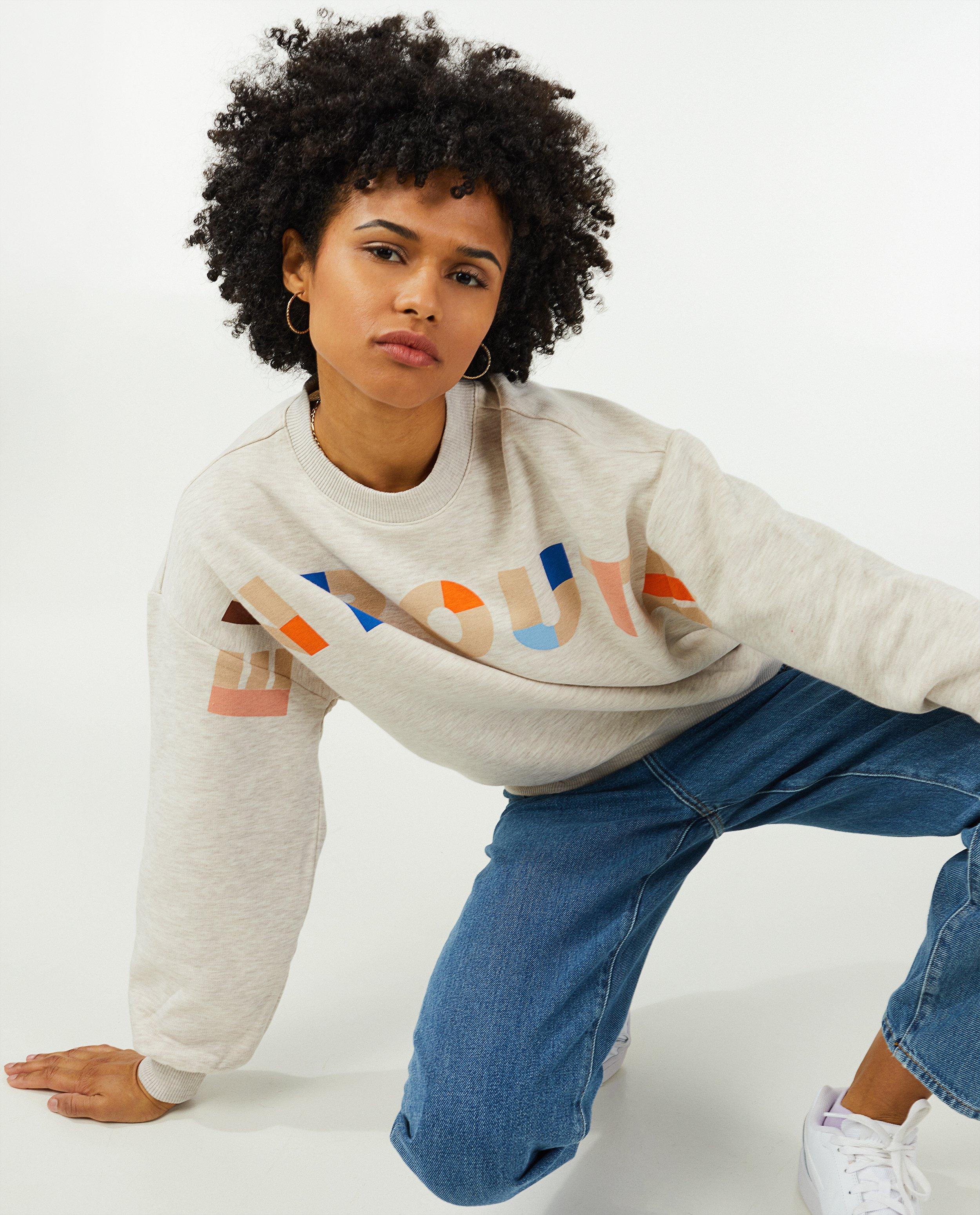 Sweaters - Beige sweater Baptiste, dames