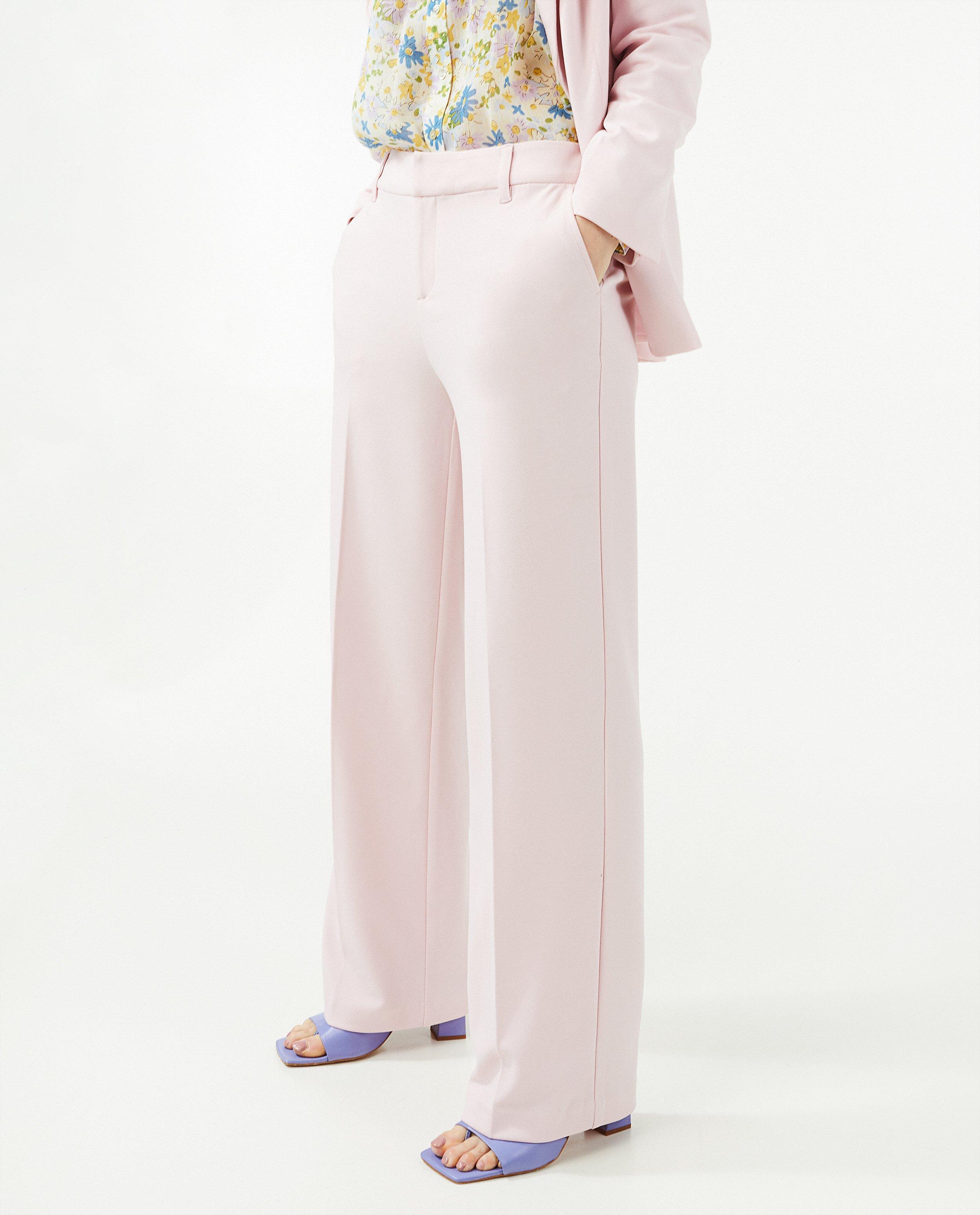Pantalons - Pantalon rose habillé Sora