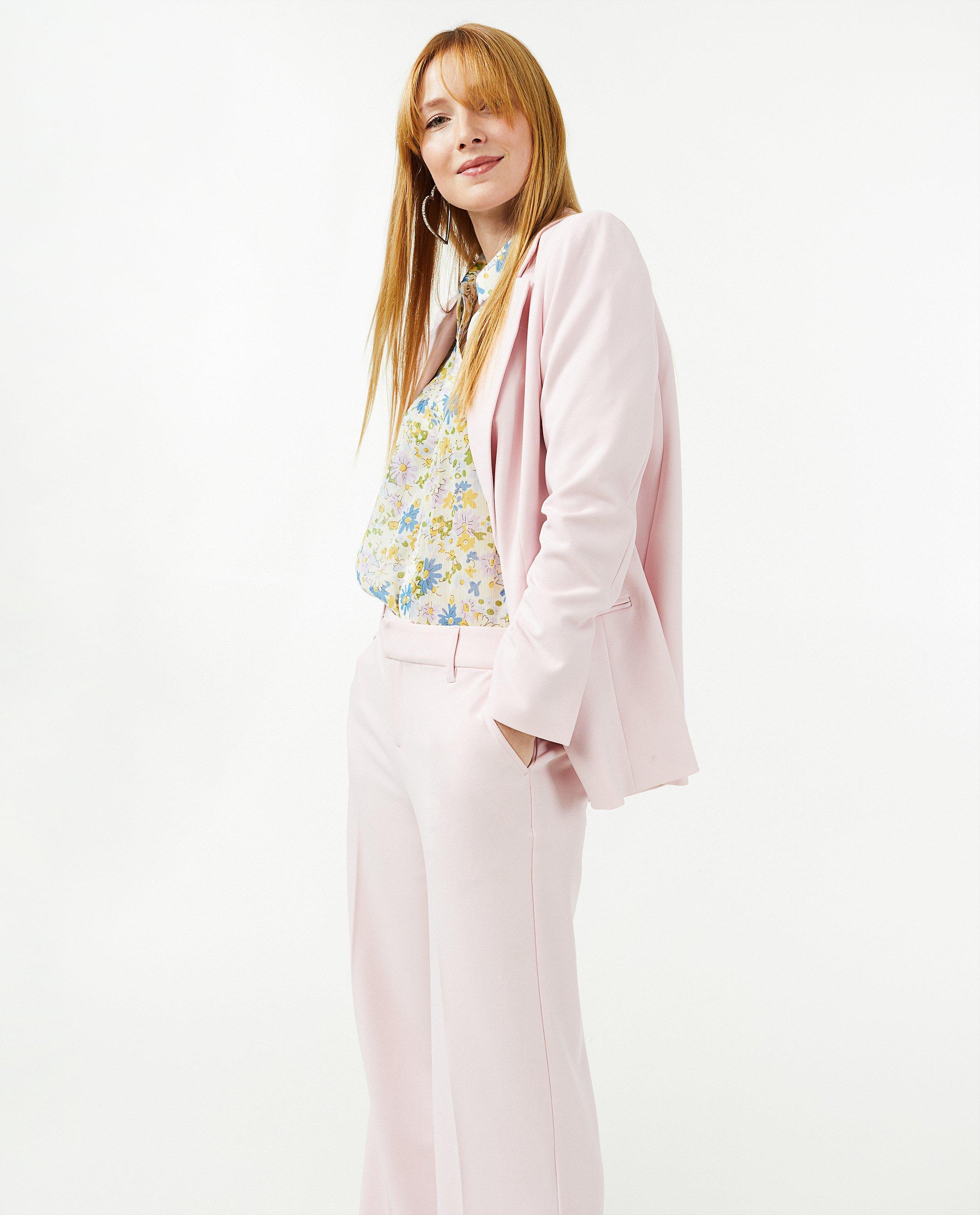 Pantalons - Pantalon rose habillé Sora