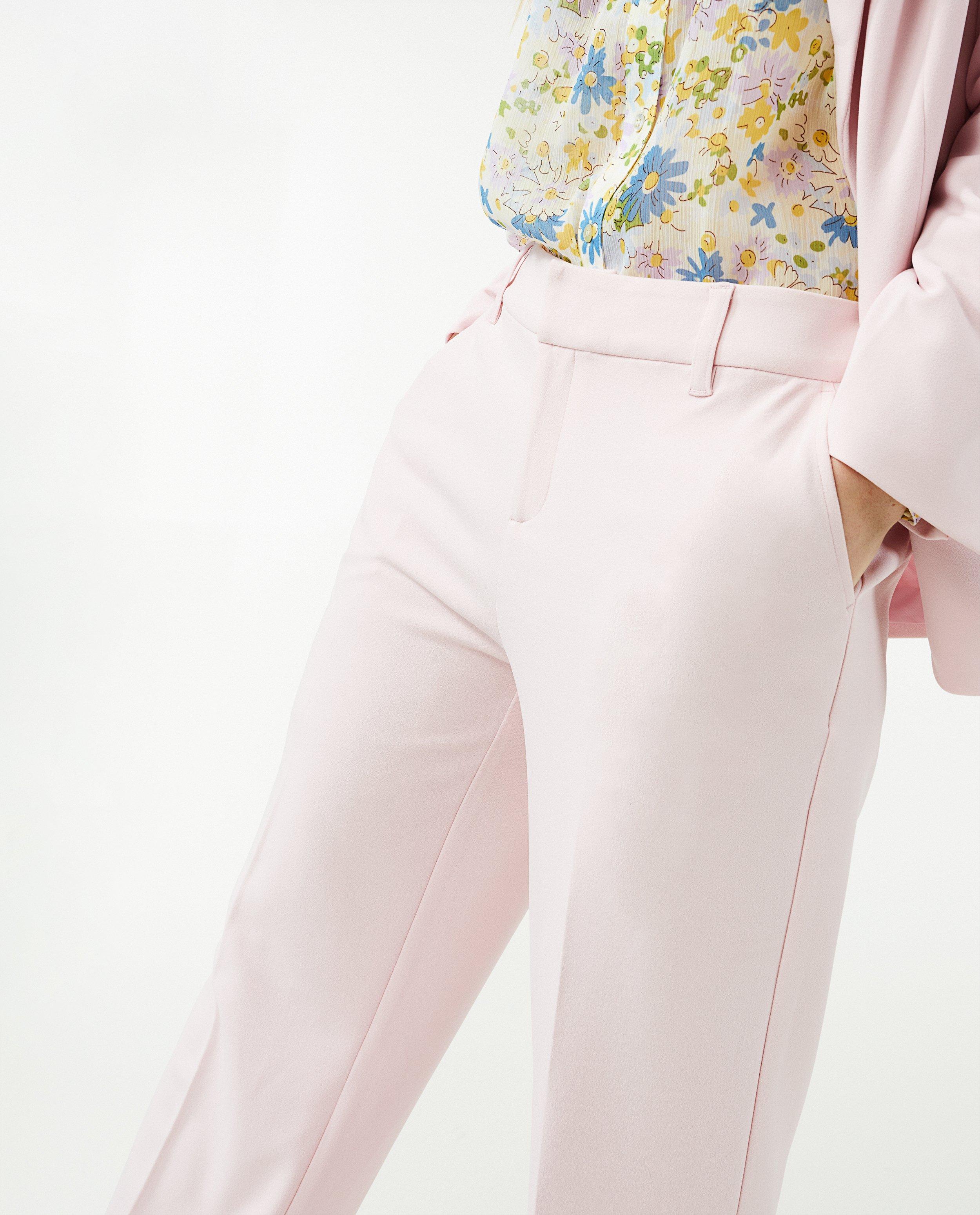 Pantalons - Pantalon rose habillé Sora