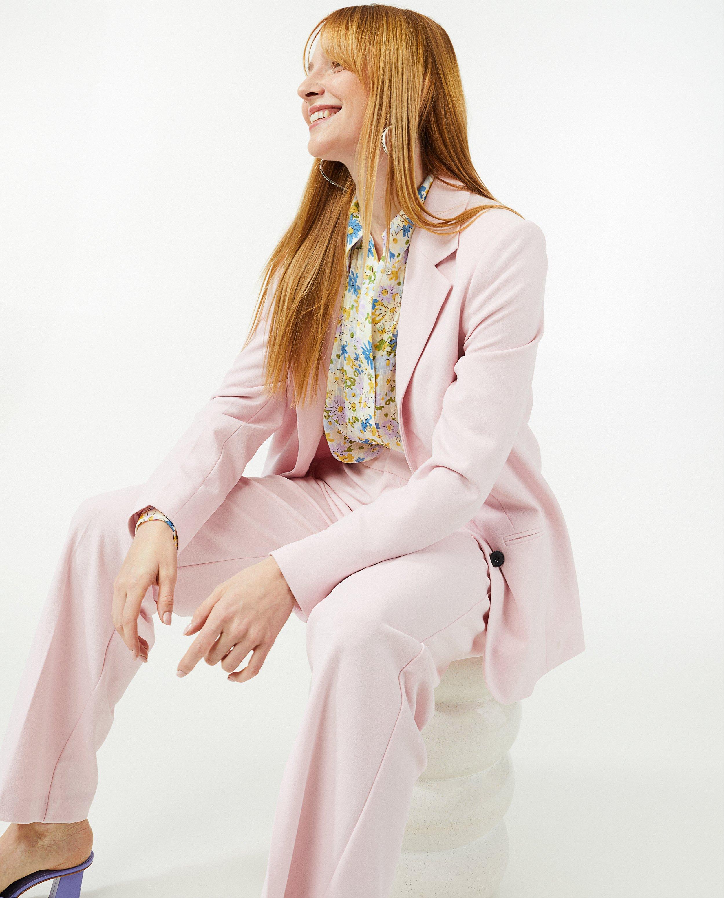 Blazer blanc Sora - D&eacute;tails du produit - rose clair - image num&eacute;ro 4