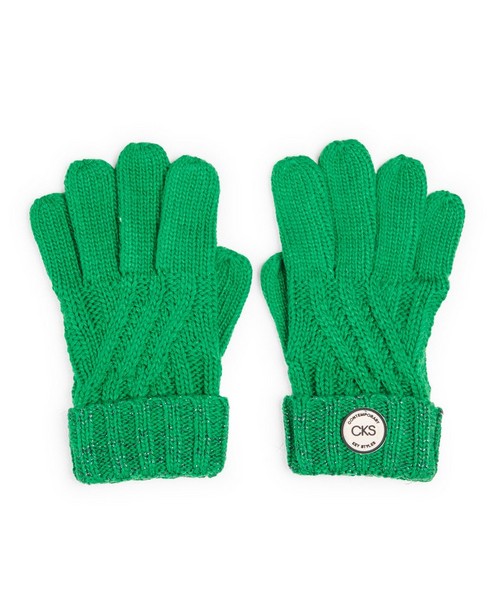 Groene handschoenen met metaaldraad CKS - van fijne brei - CKS