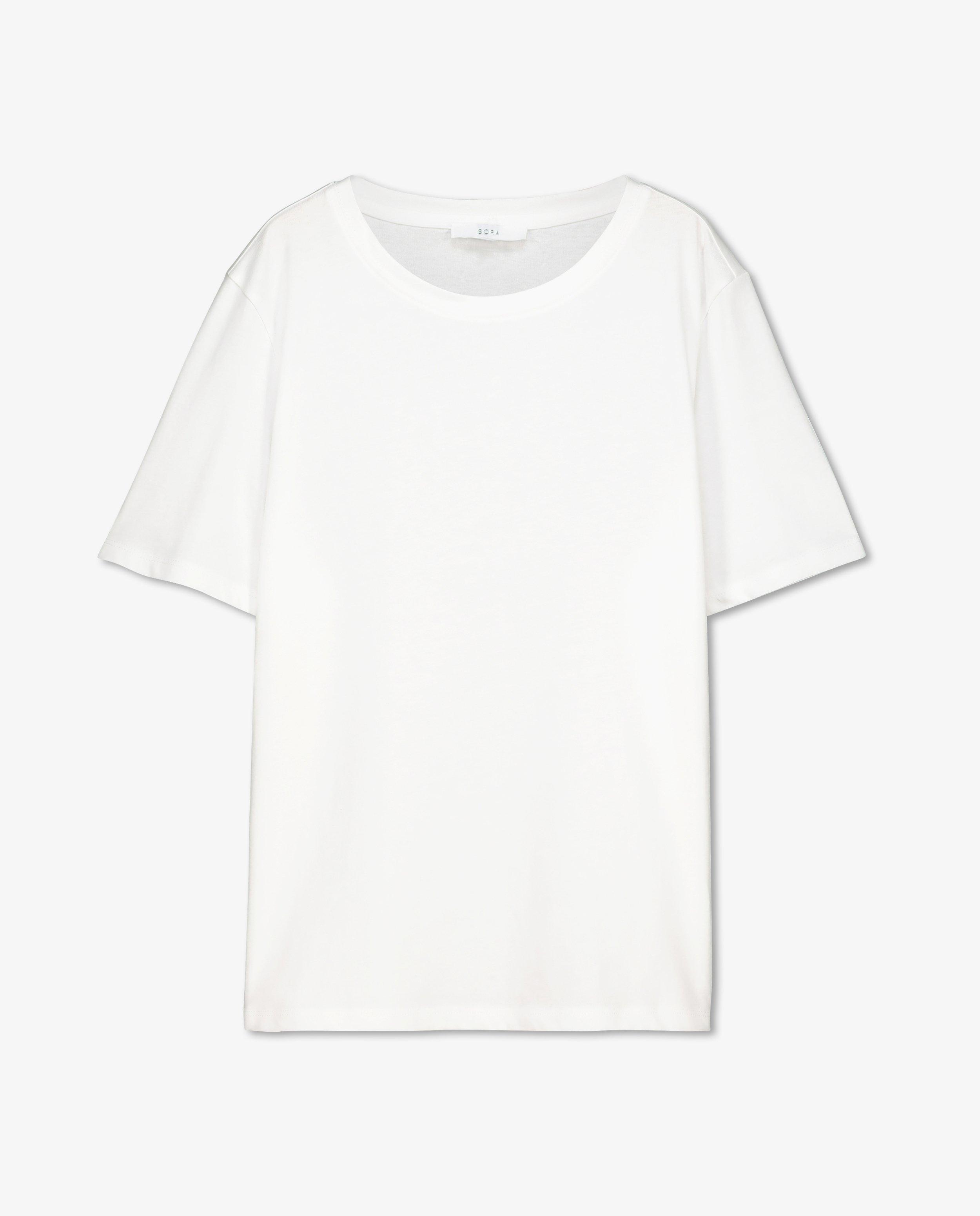 T-shirts - Roze biokatoenen T-shirt Sora