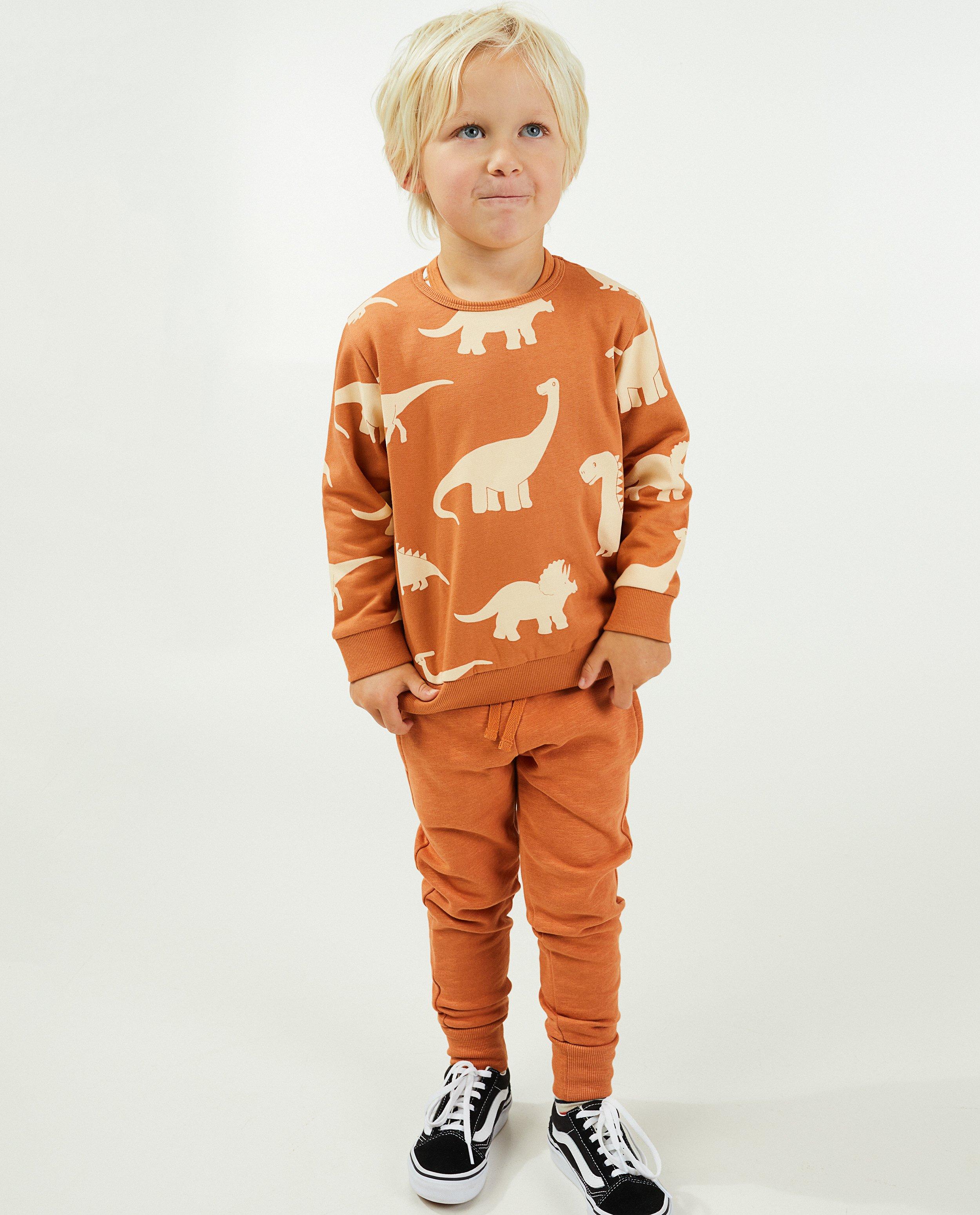 Pull orange à imprimé BESTies - null - Besties