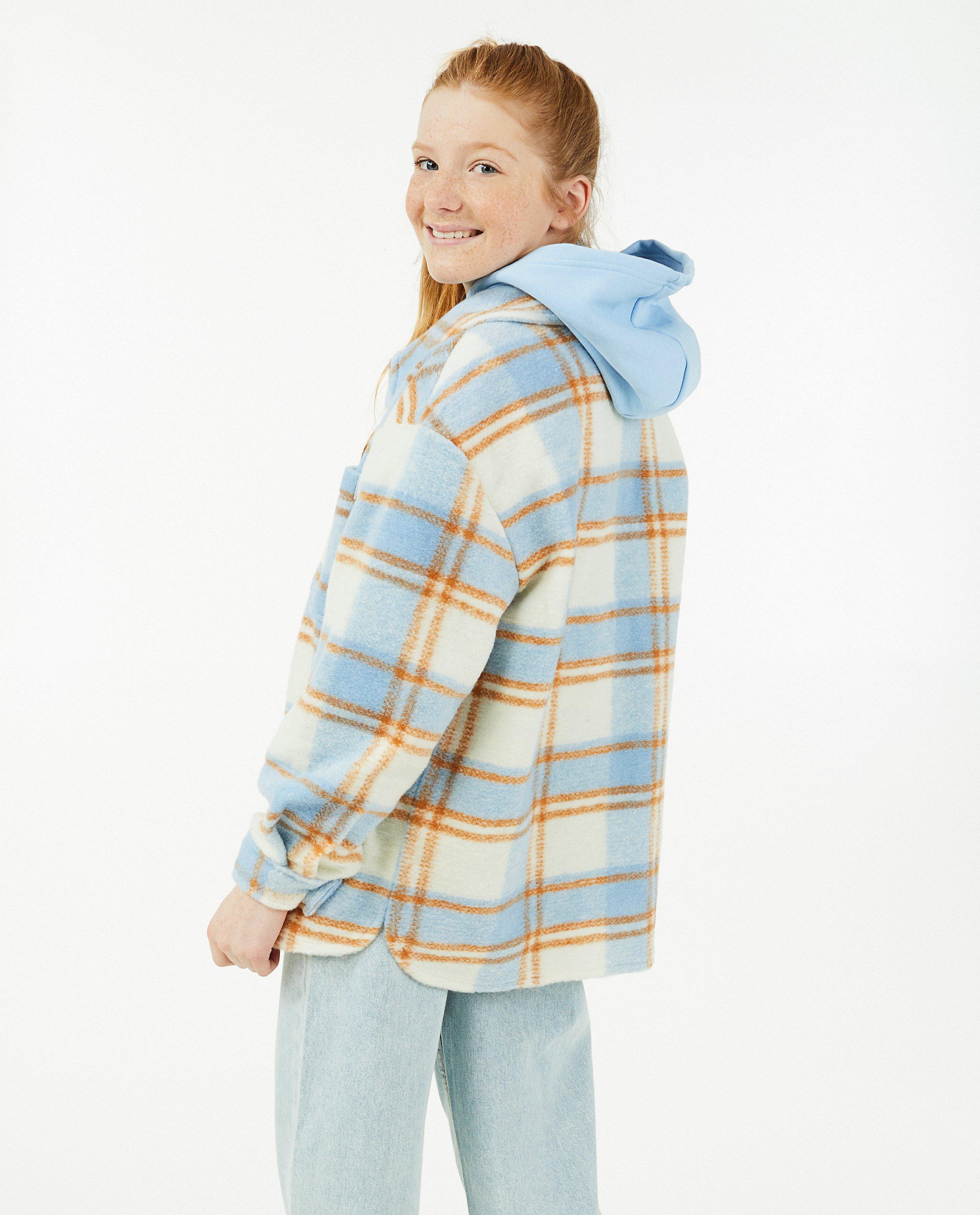 Blazers - Veste légère à carreaux bleu clair