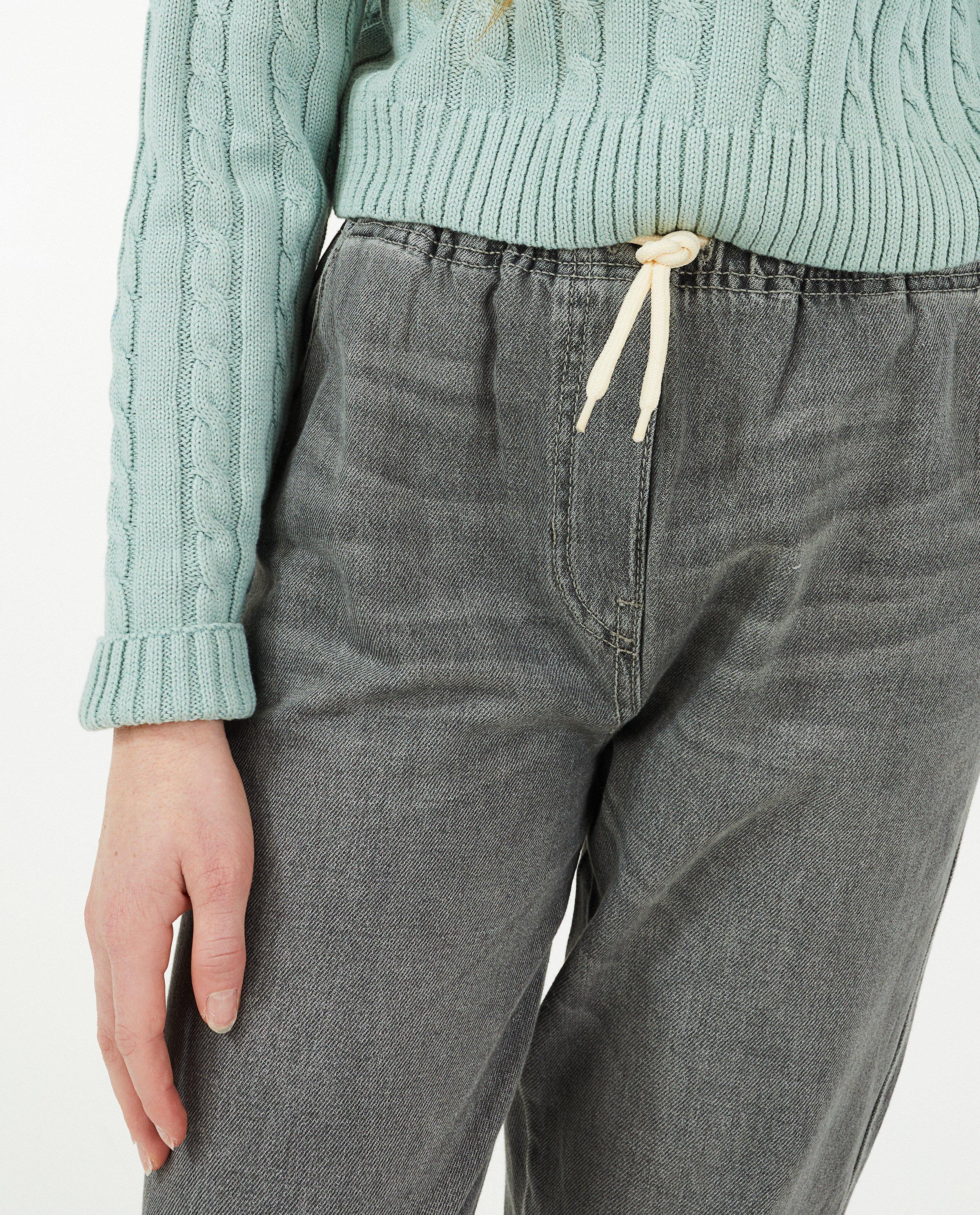 Jogger gris - D&eacute;tails du produit - gris clair - image num&eacute;ro 4