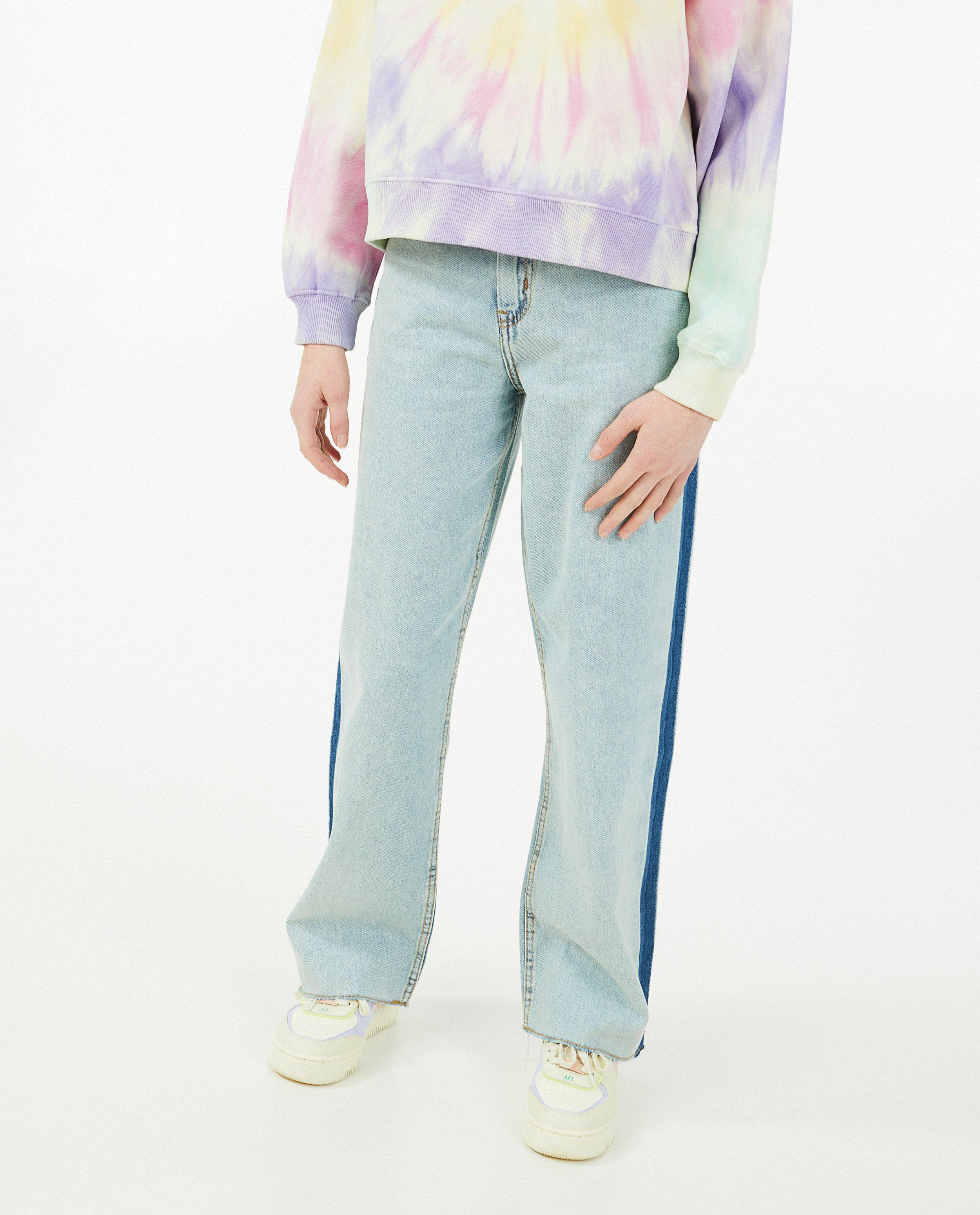 Jeans - Denim à pattes d’éléphant bleu clair Marley