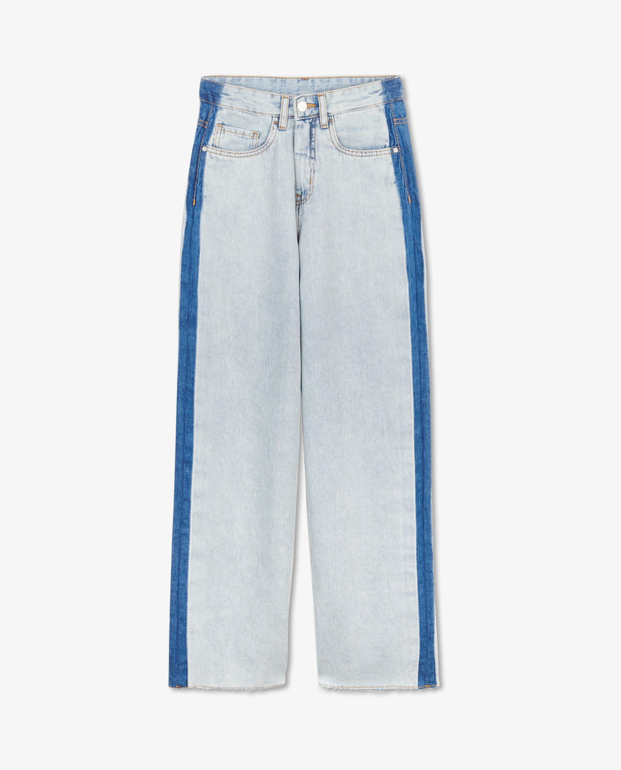 Jeans - Denim à pattes d’éléphant bleu clair Marley