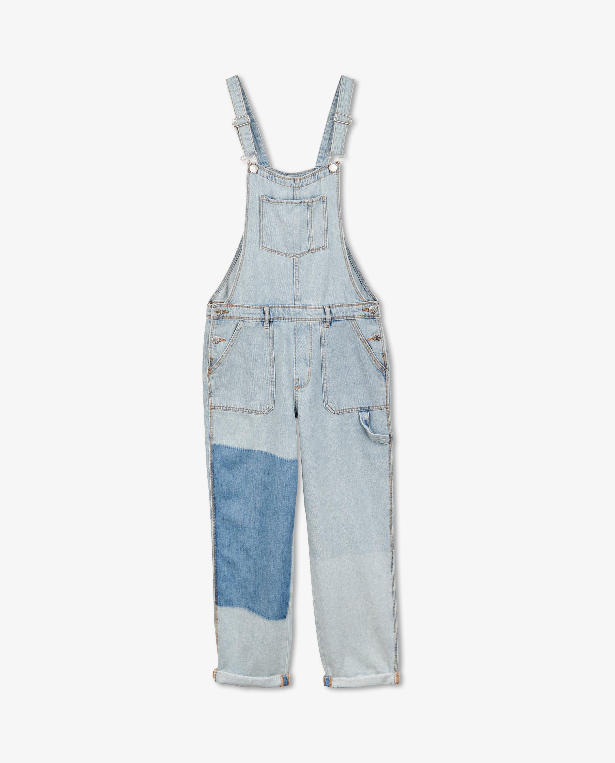 Jeans - Salopette bleu clair