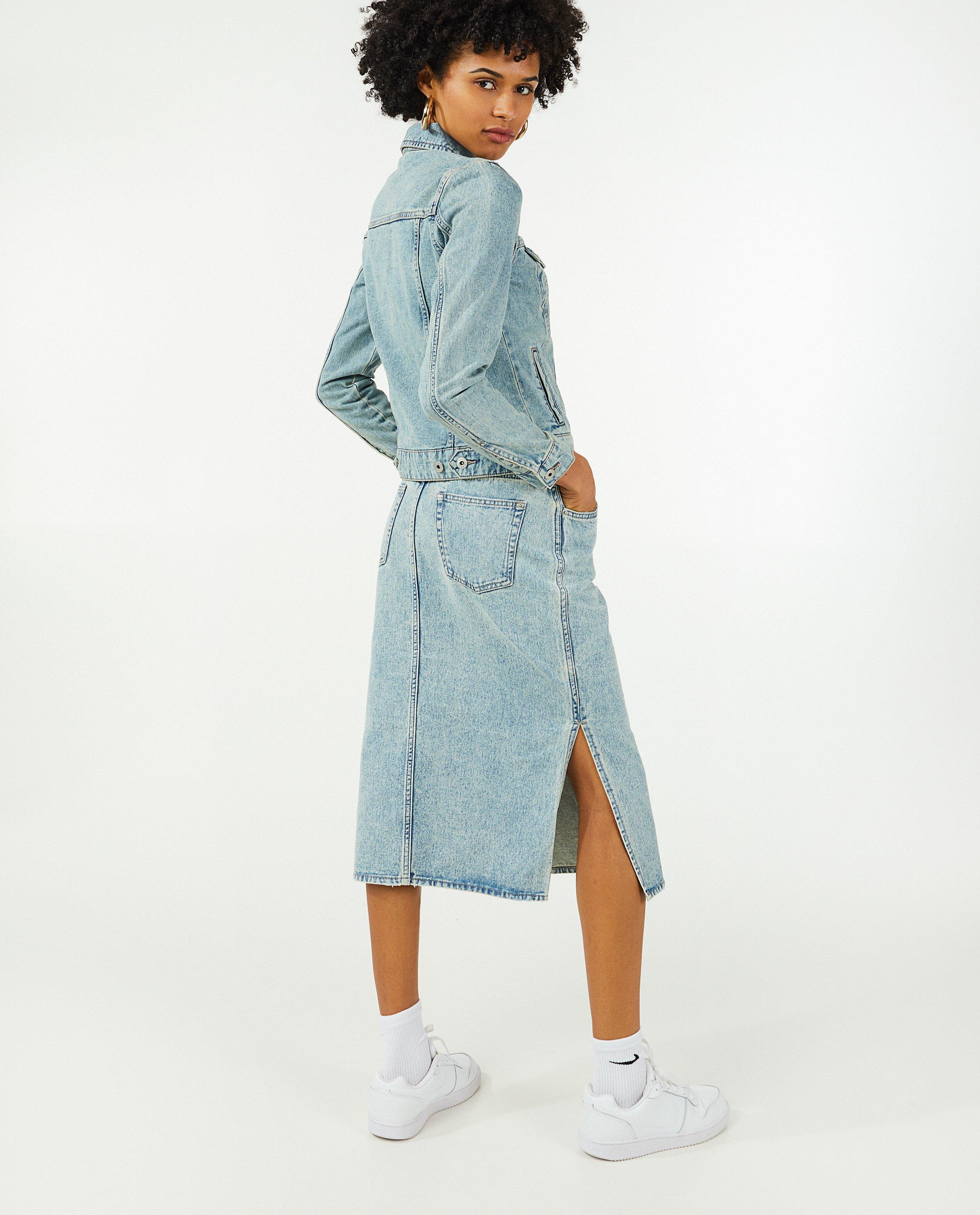 Rokken - Blauwe jeansrok Sora