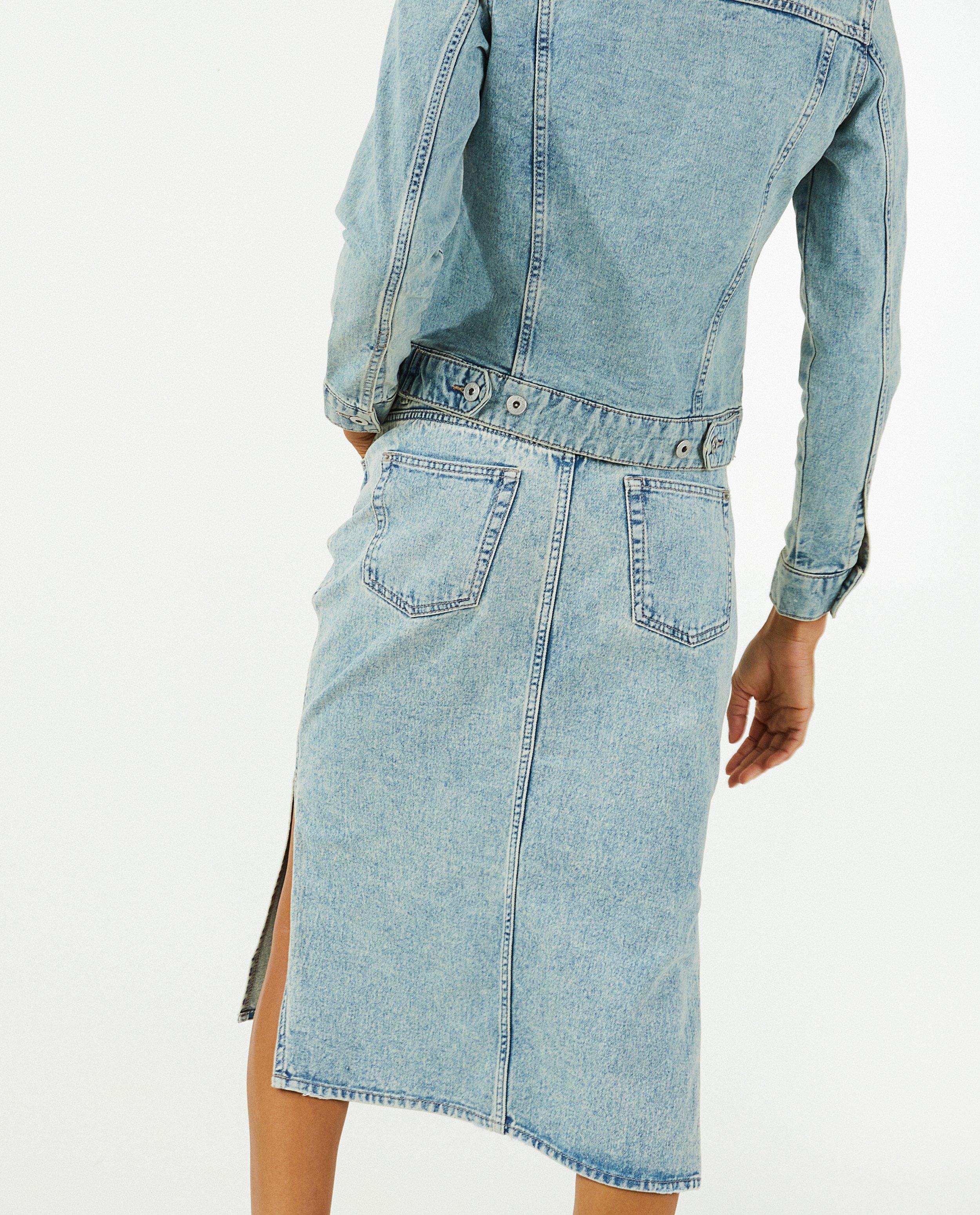 Rokken - Blauwe jeansrok Sora