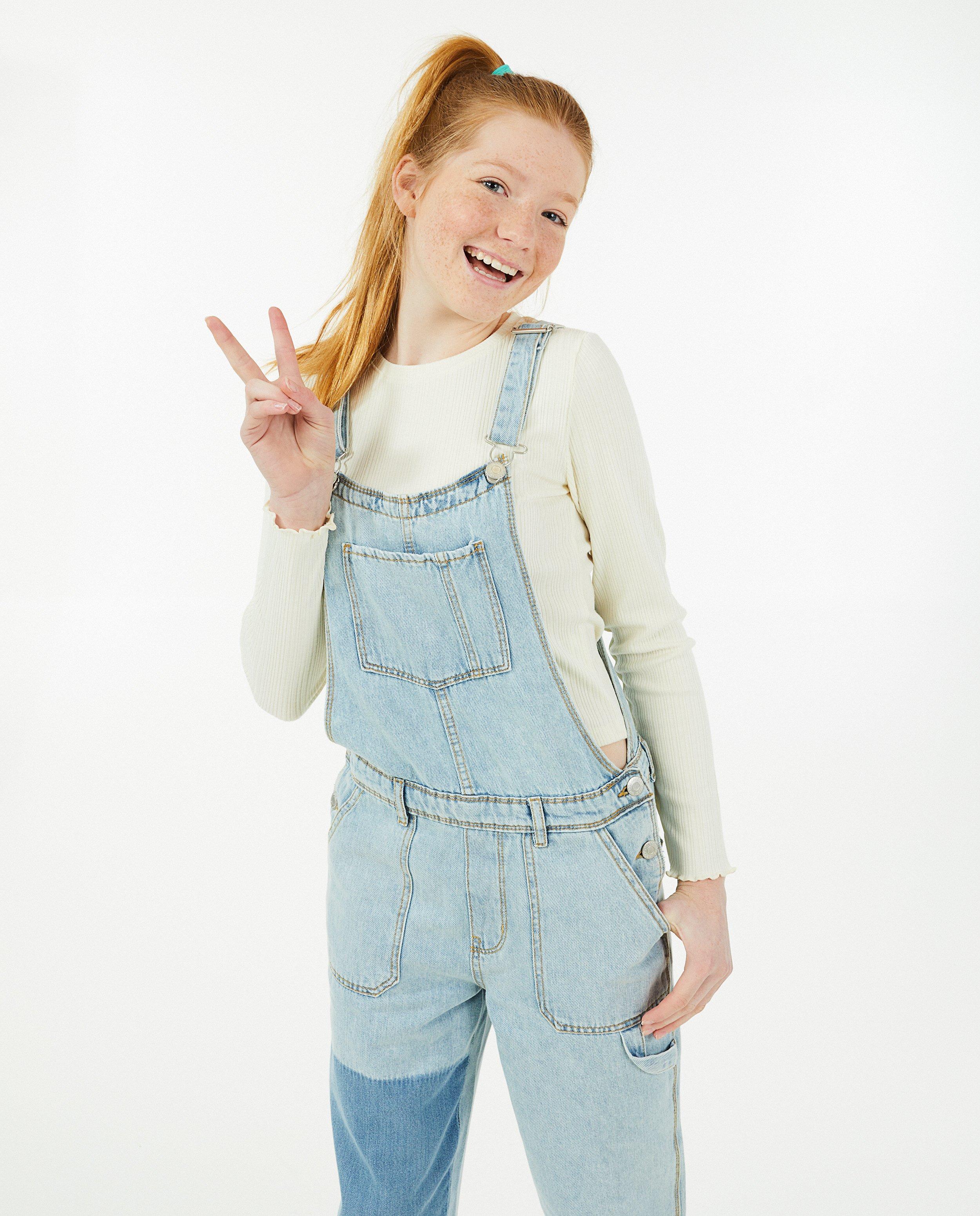 Witte longsleeve met rib - Product Detail - wit - afbeelding nummer 1