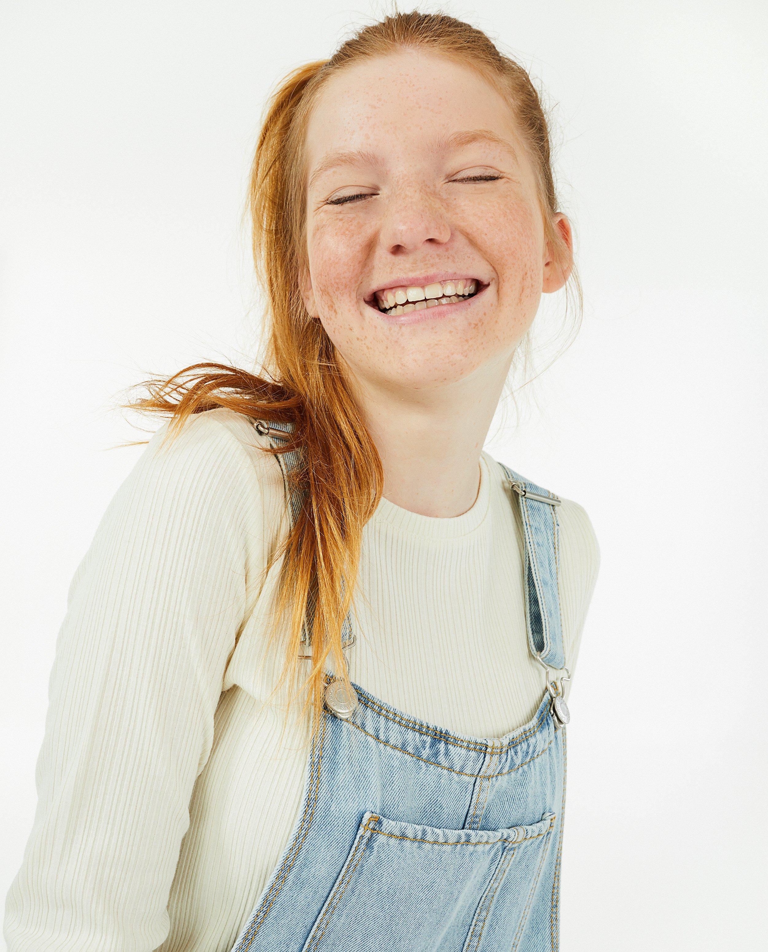 Witte longsleeve met rib - Product Detail - wit - afbeelding nummer 2