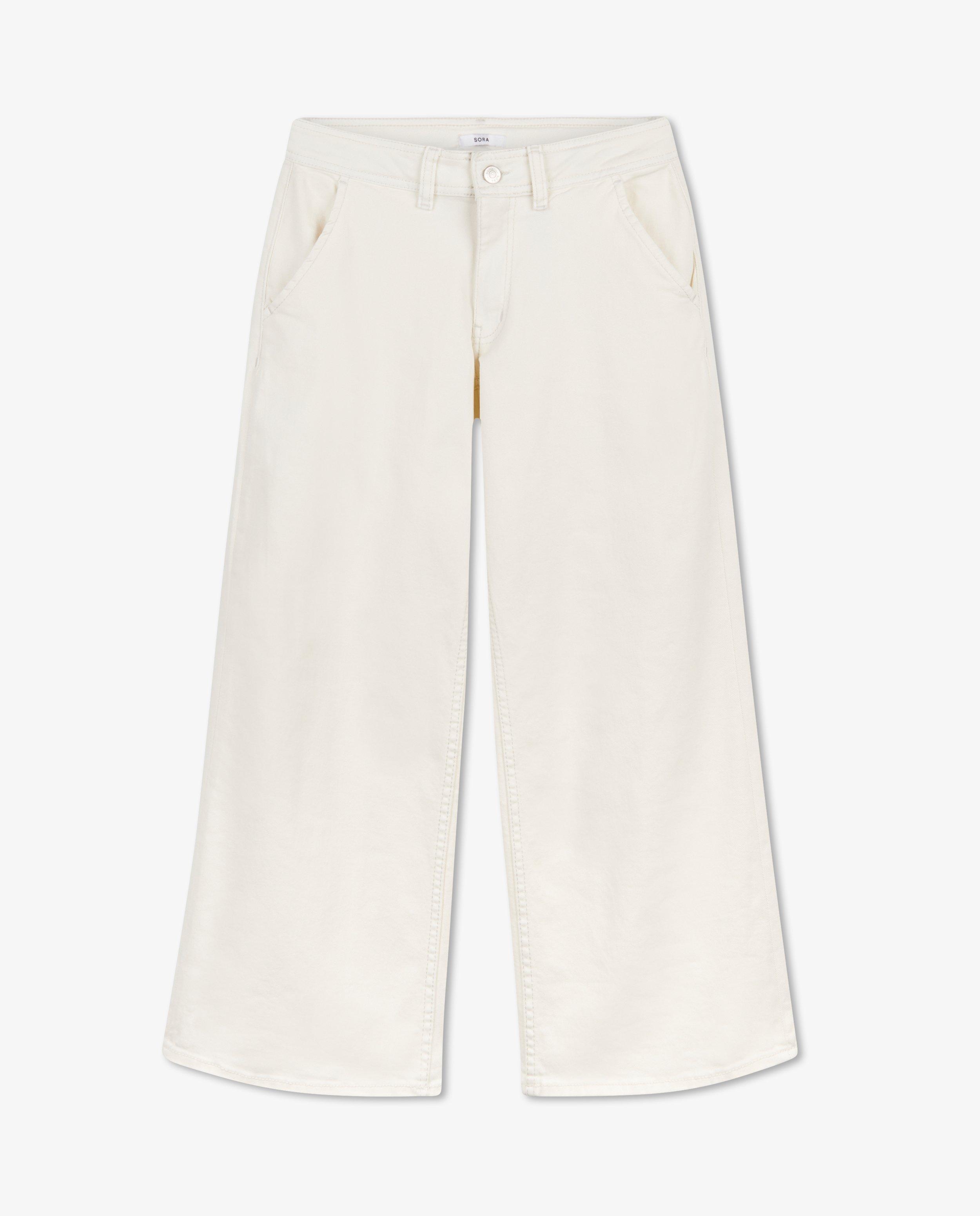 Broeken - Witte culotte Ida Sora