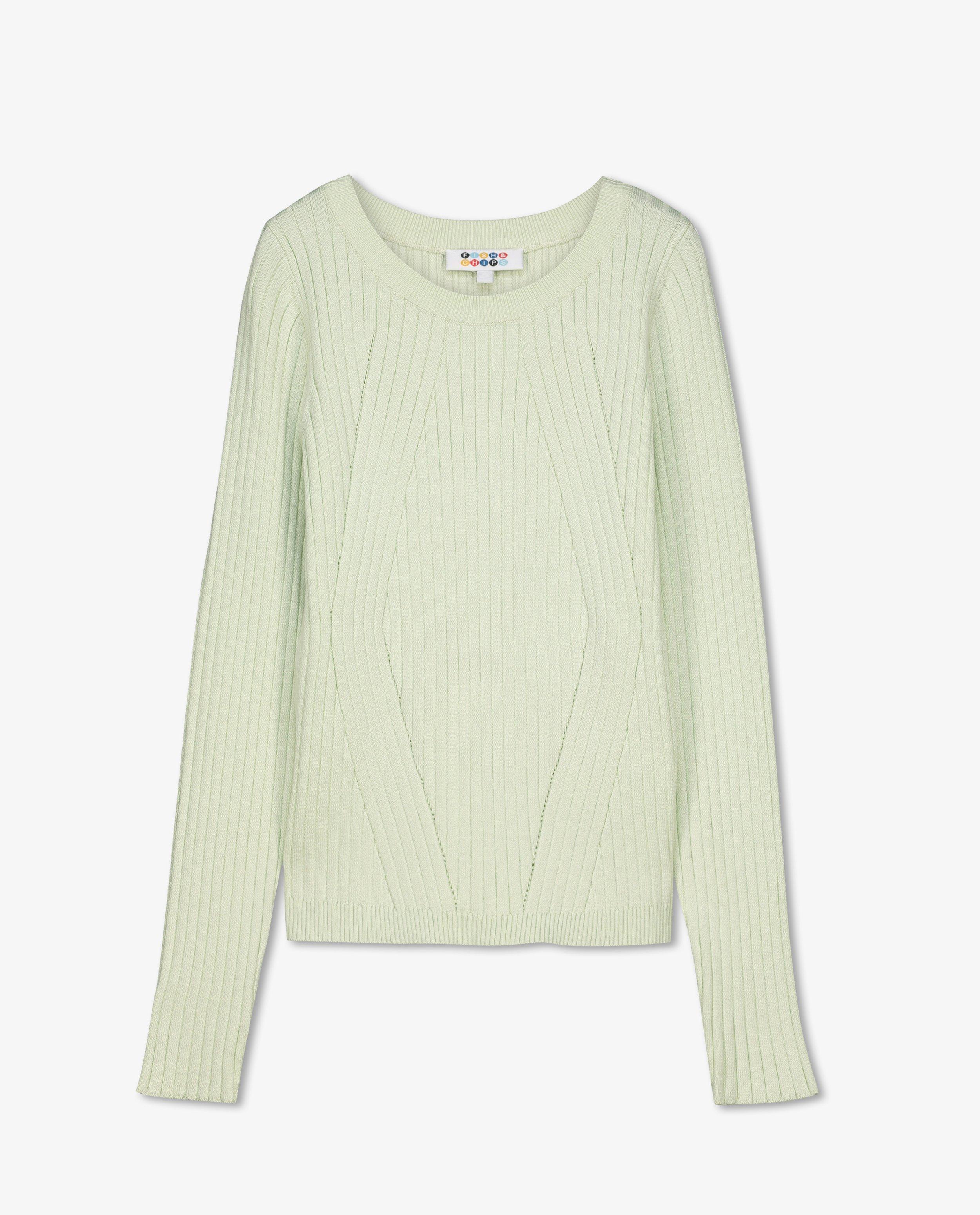 Truien - Longsleeve met rib