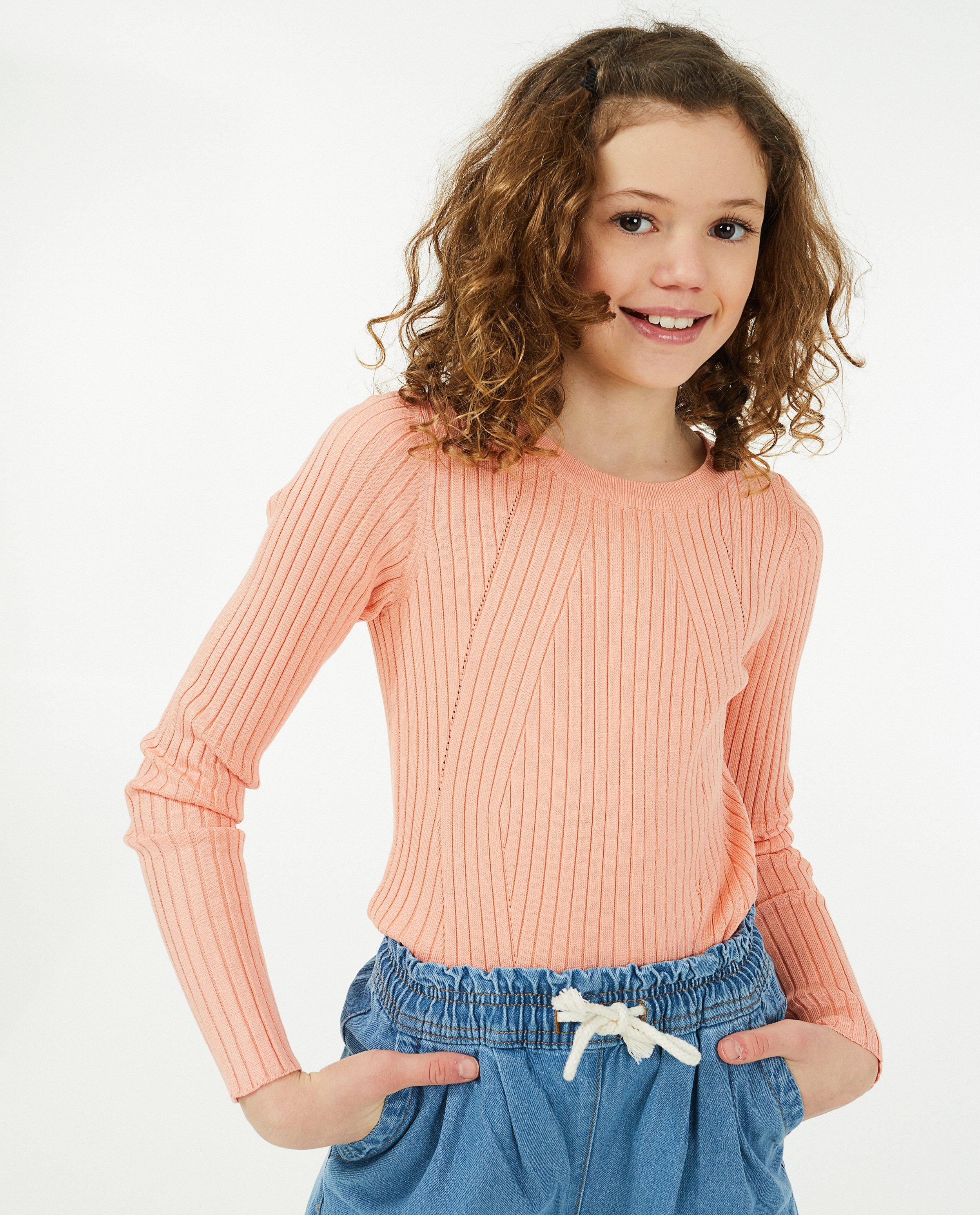 Truien - Longsleeve met rib