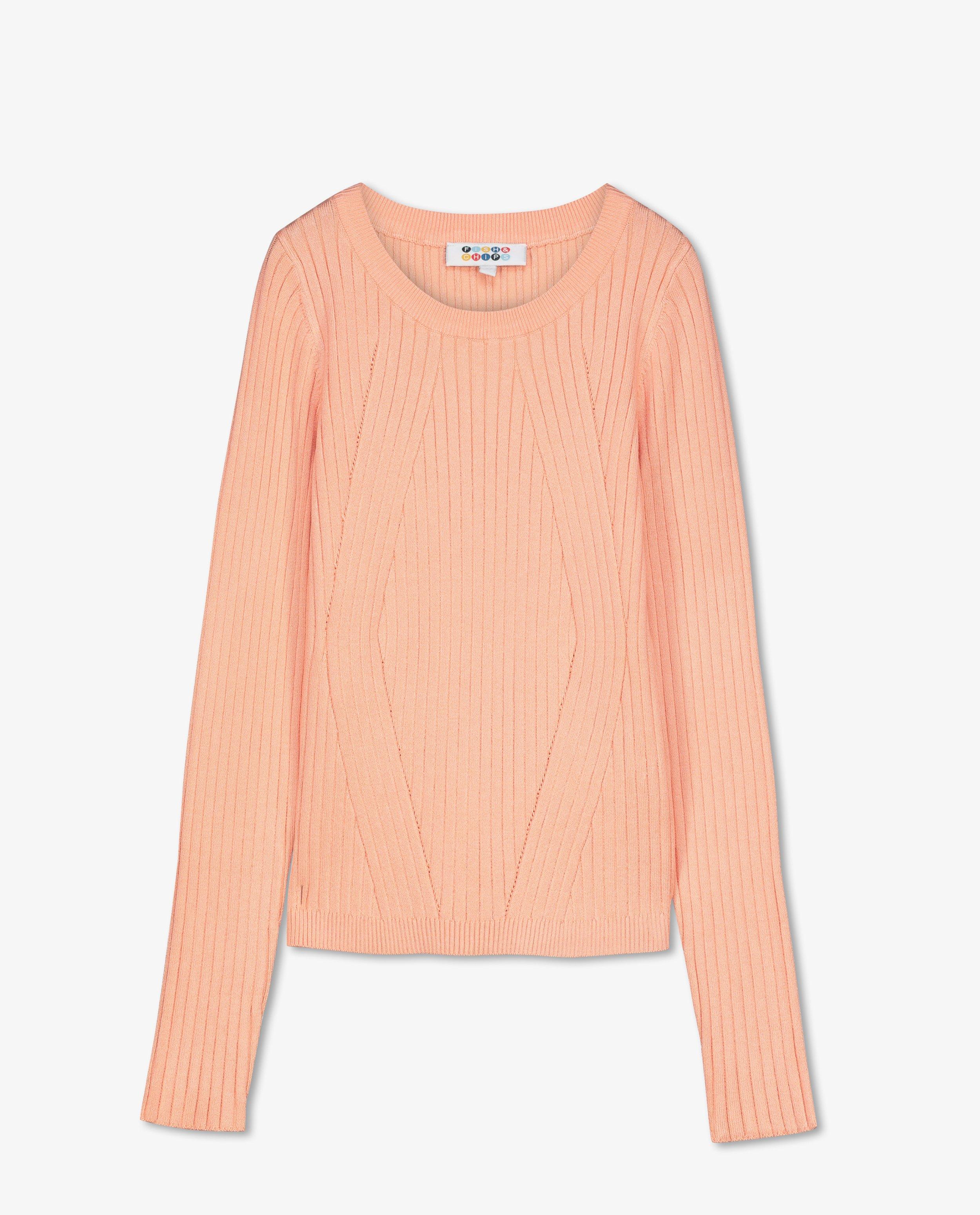 Truien - Longsleeve met rib