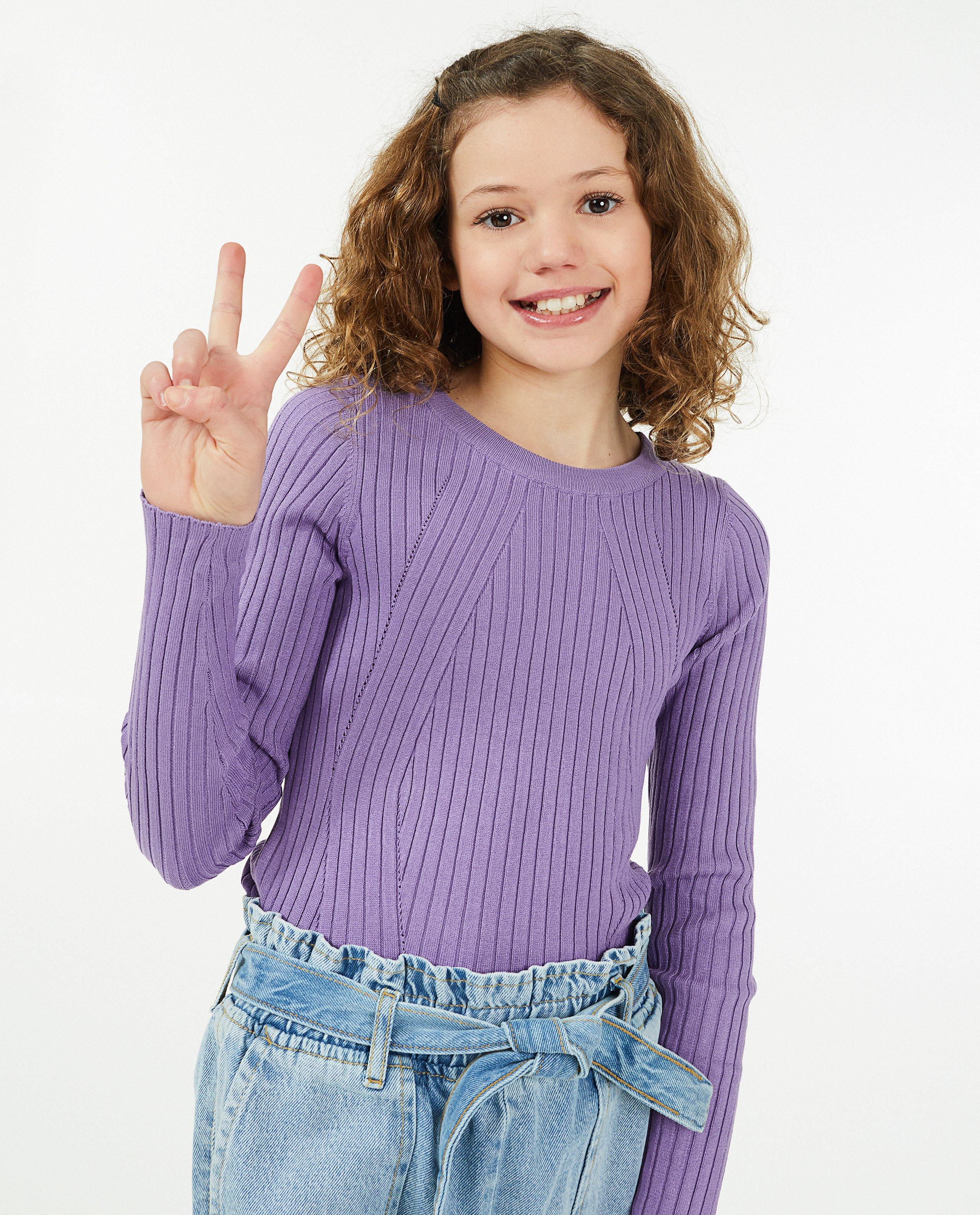 Truien - Longsleeve met rib