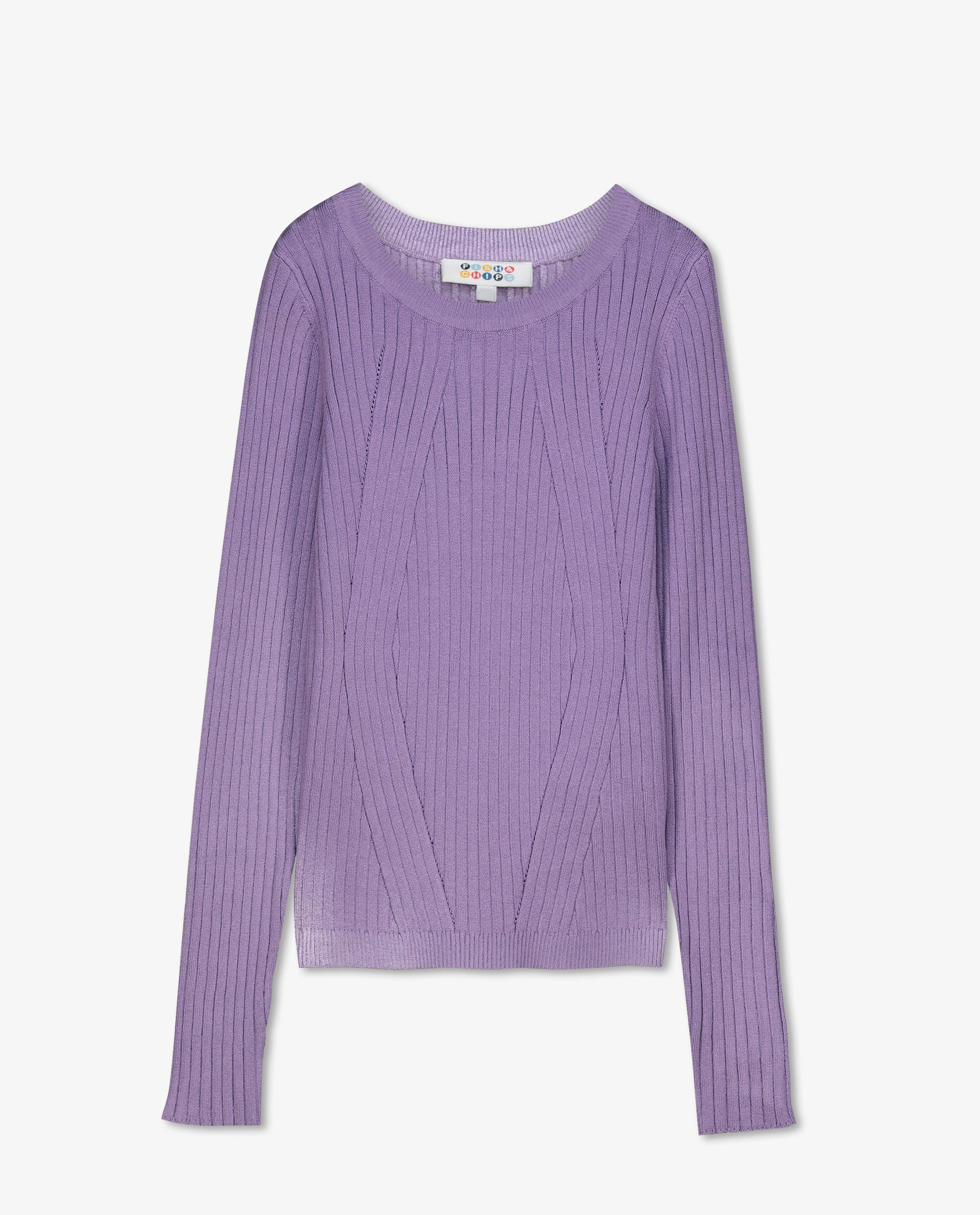 Truien - Longsleeve met rib