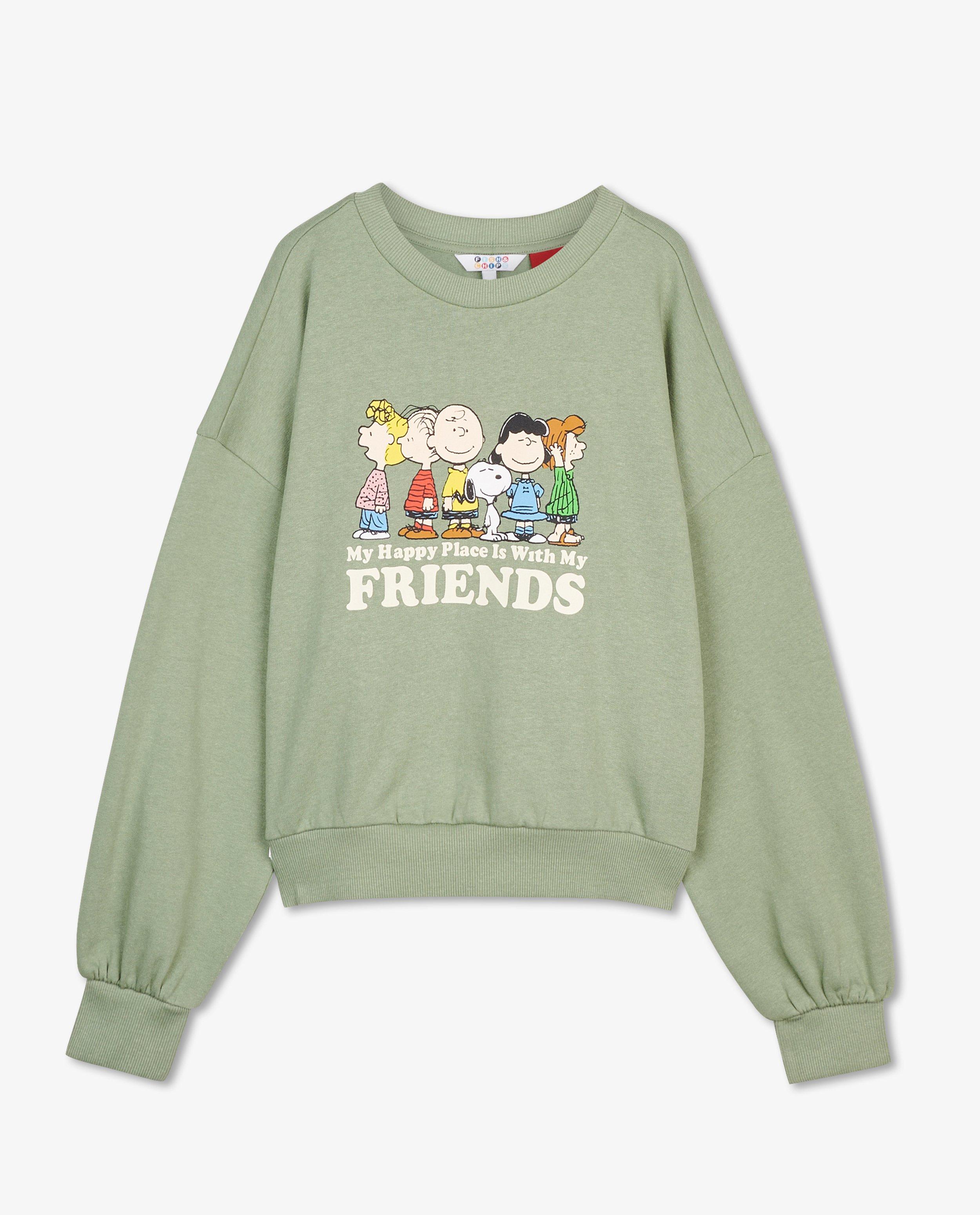 Groene 'Snoopy'-sweater - Product Detail - khaki - afbeelding nummer 5