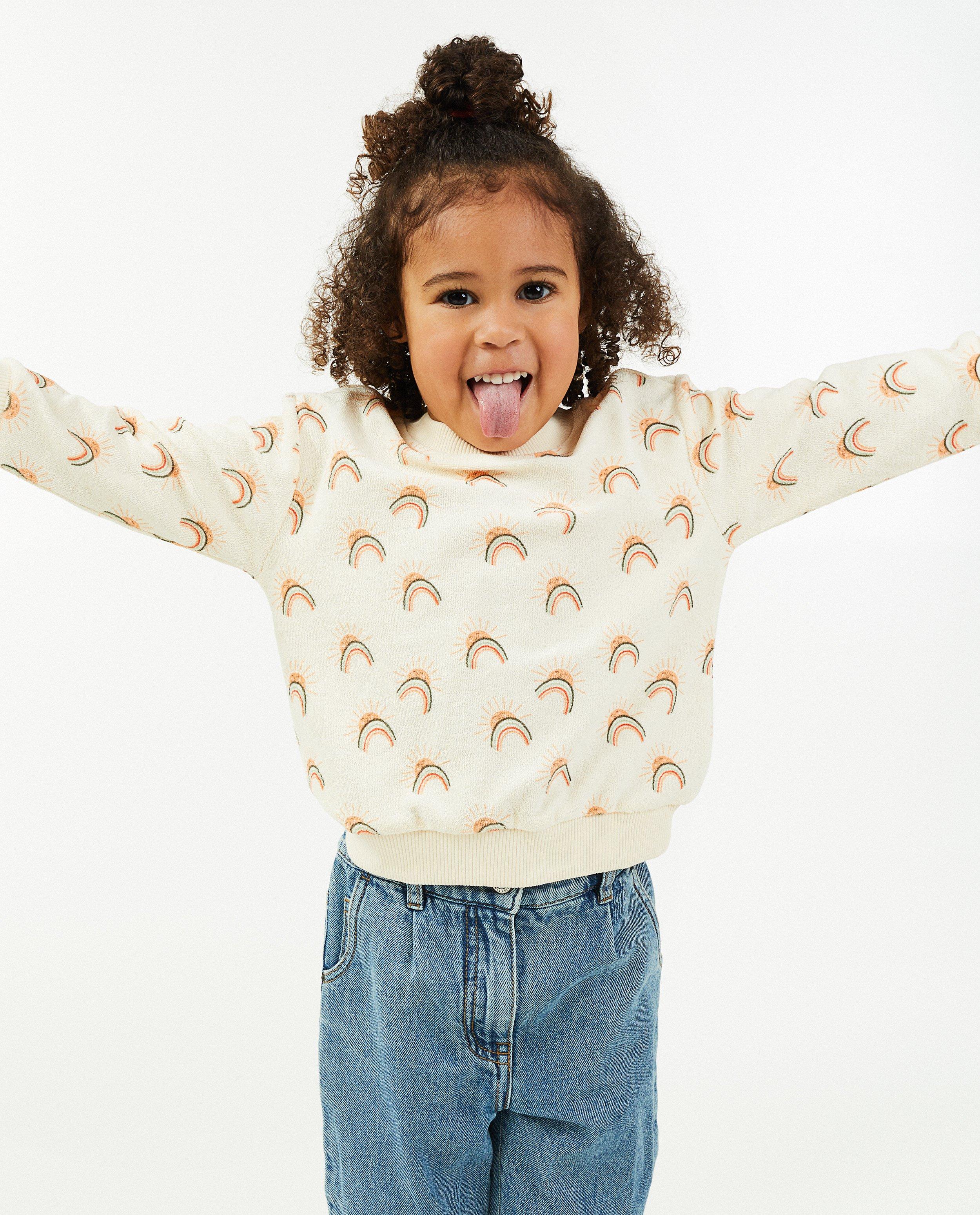 Sweats - Sweat en éponge à imprimé