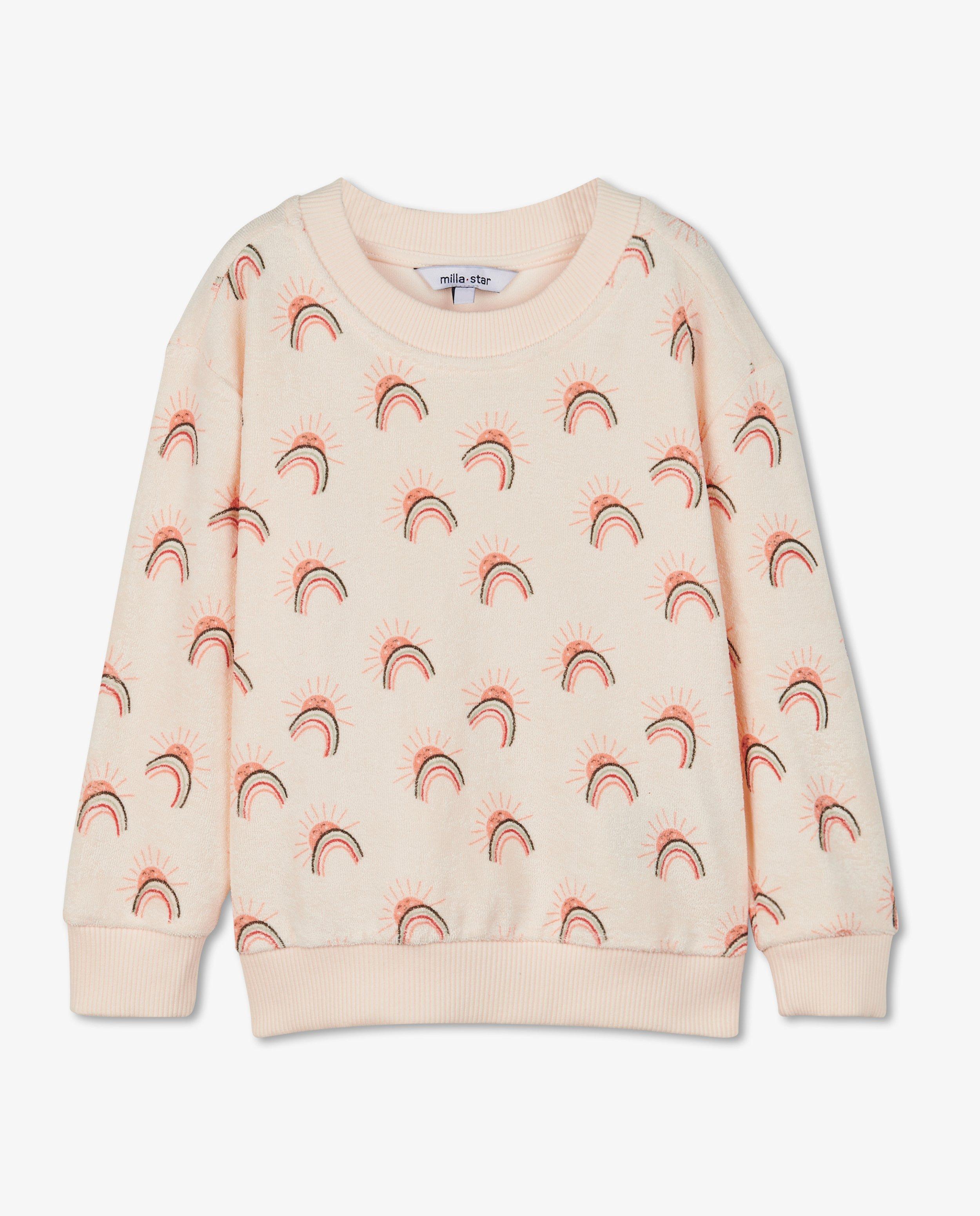 Sweats - Sweat en éponge à imprimé