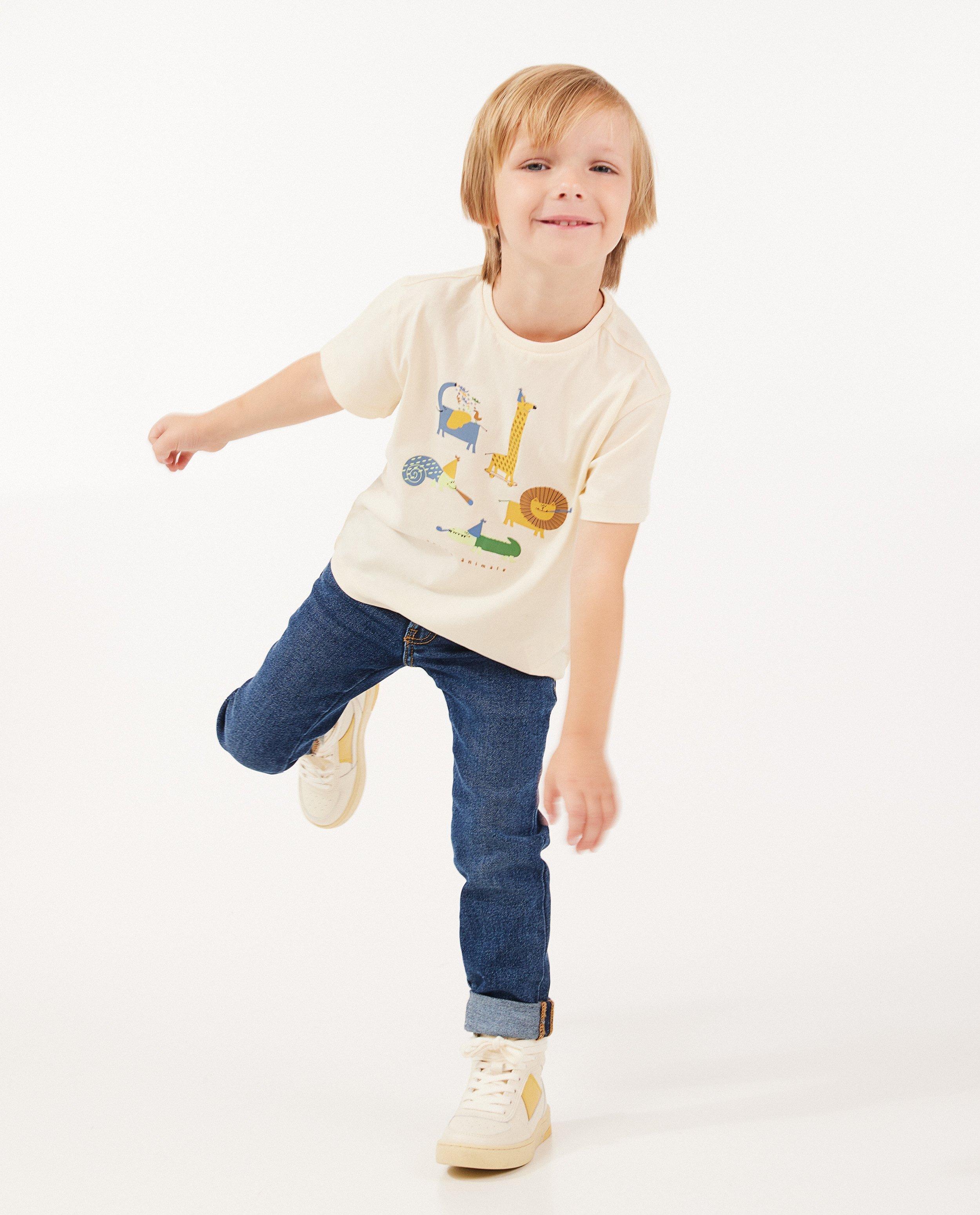 T-shirt blanc cassé - anniversaire AVA x JBC - null - Kidz Nation