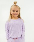 Sweaters - Lila sweater met print BESTies