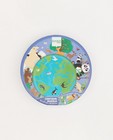 Puzzle contour « Monde » Scratch Europe - 45 pièces - Scratch Europe