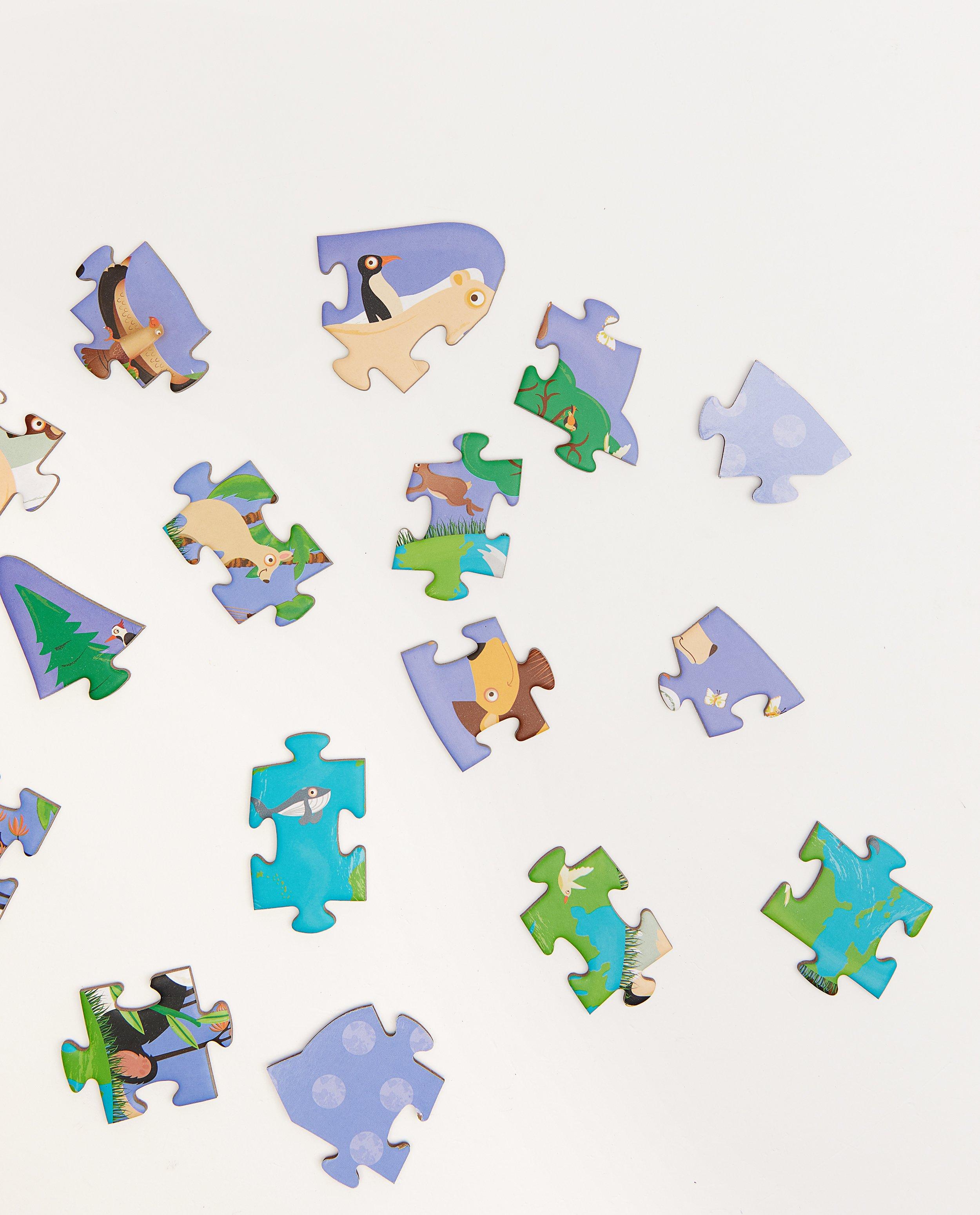 Cadeaux - Puzzle contour « Monde » Scratch Europe
