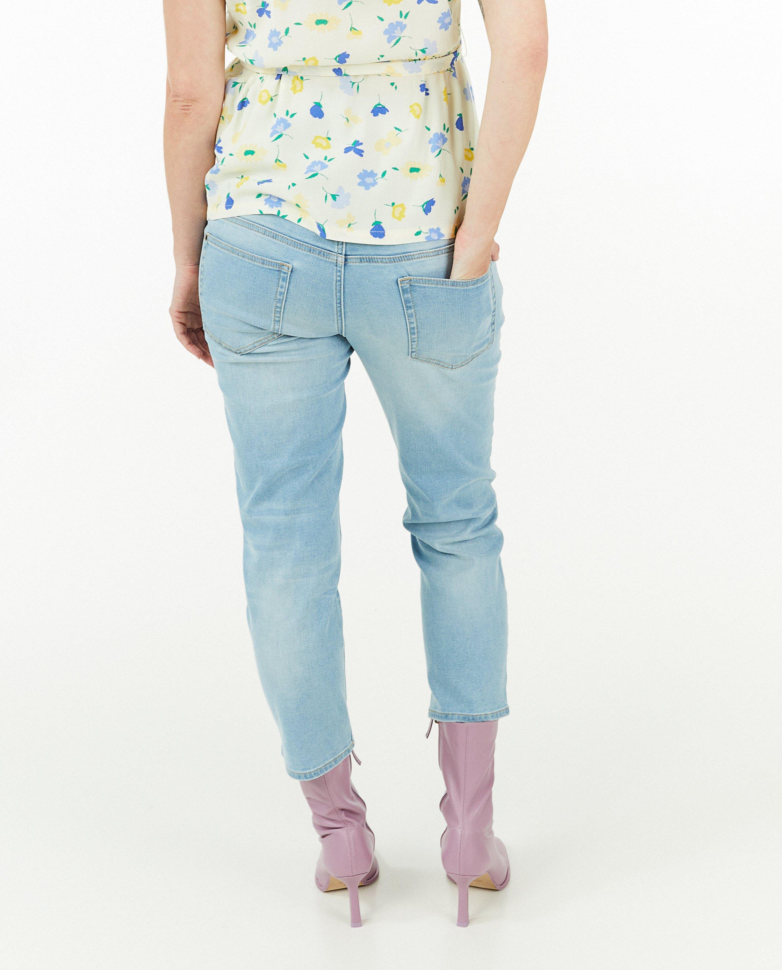 Lichtblauwe jeans, straight fit - Product Detail - lichtblauw - afbeelding nummer 3