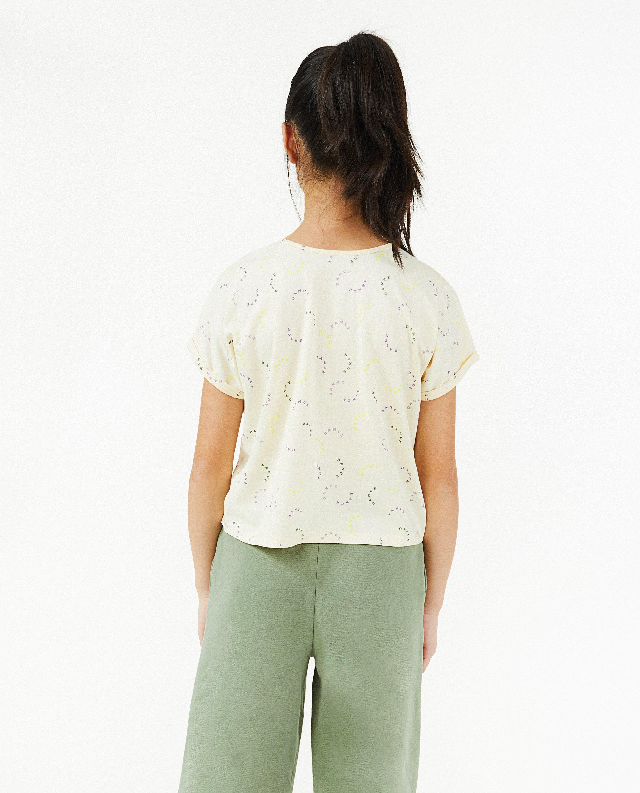T-shirts - Beige T-shirt met print