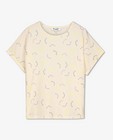 T-shirts - T-shirt beige à imprimé