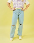 Lichtblauwe jeans, flared fit - null - Steffi Mercie