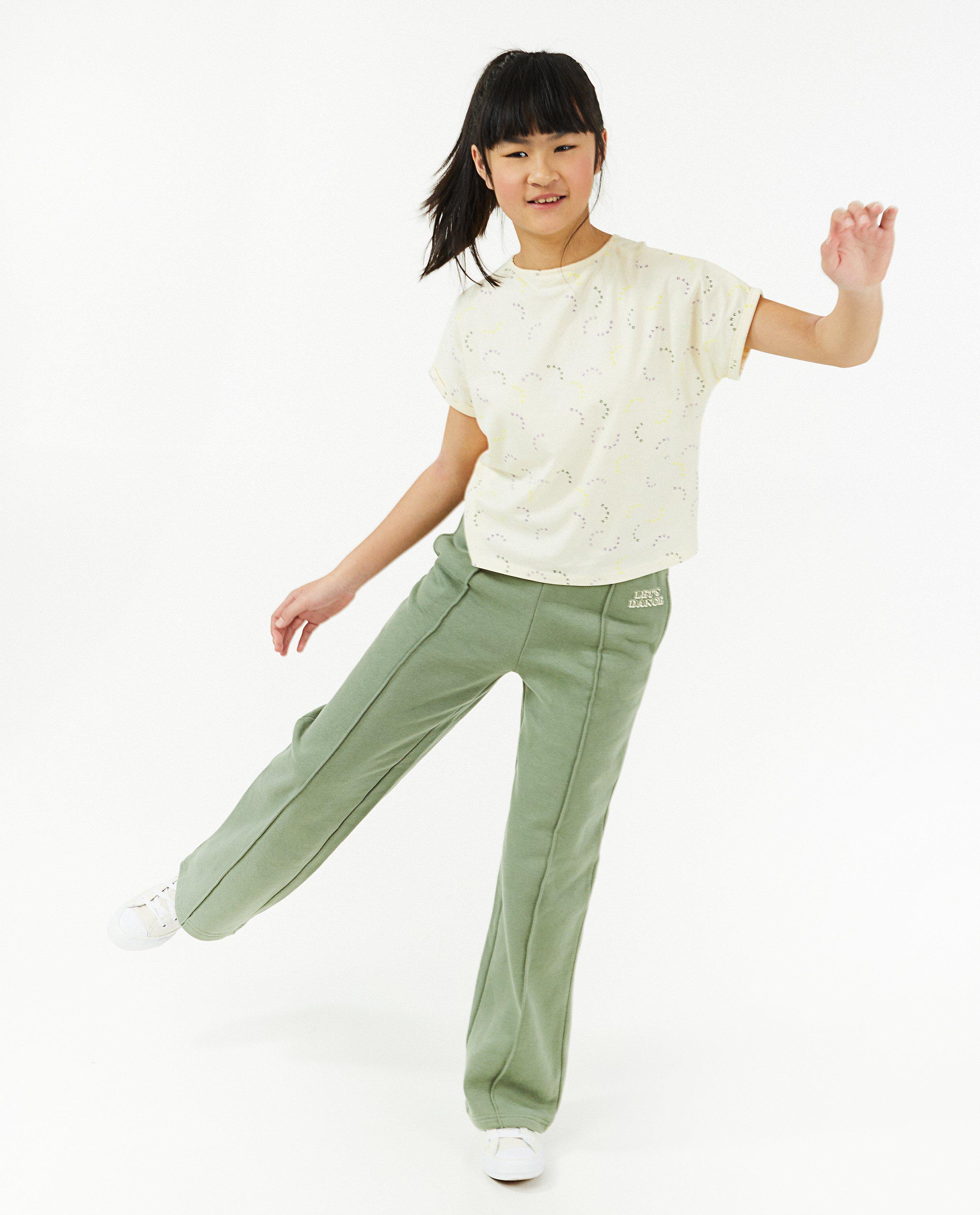 Groene jogger met print - null - Fish & Chips