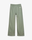 Pantalons - Jogger vert à imprimé