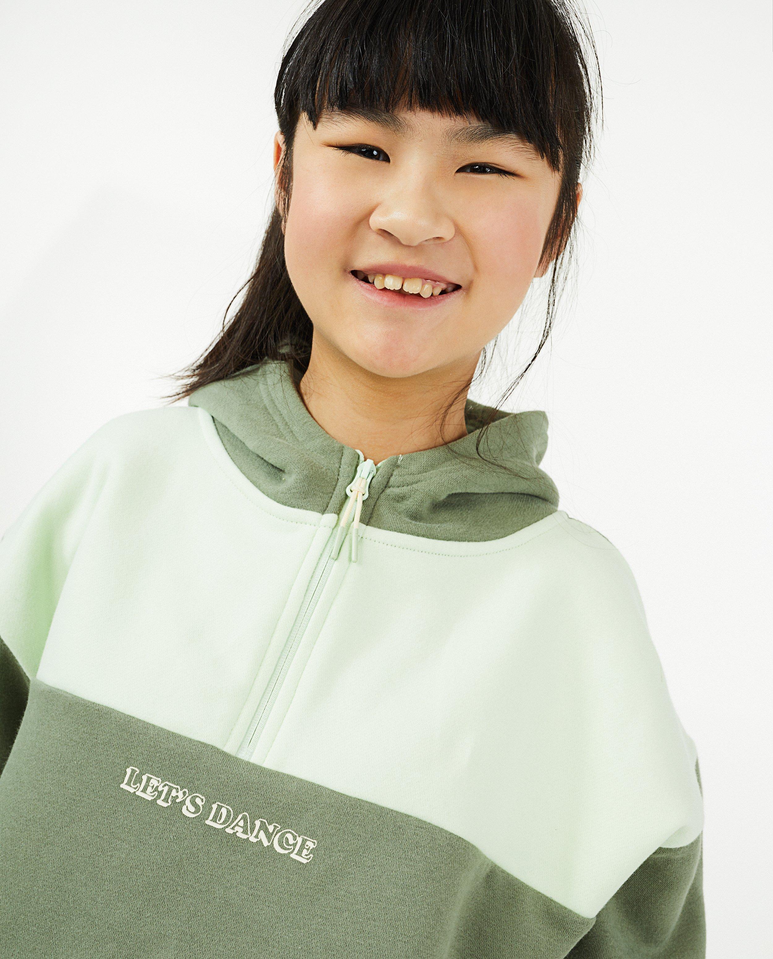 Sweaters - Hoodie met color block