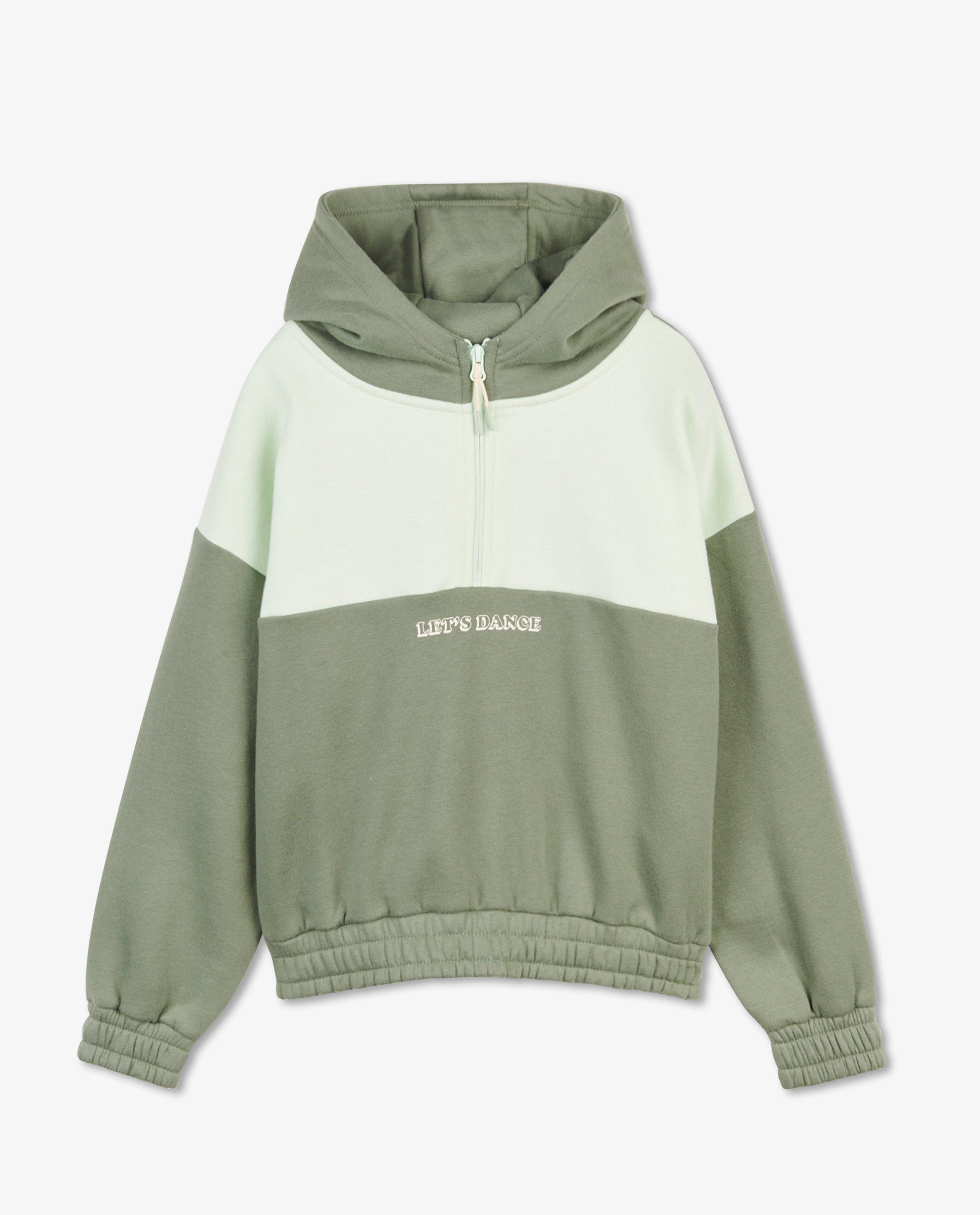 Sweaters - Hoodie met color block