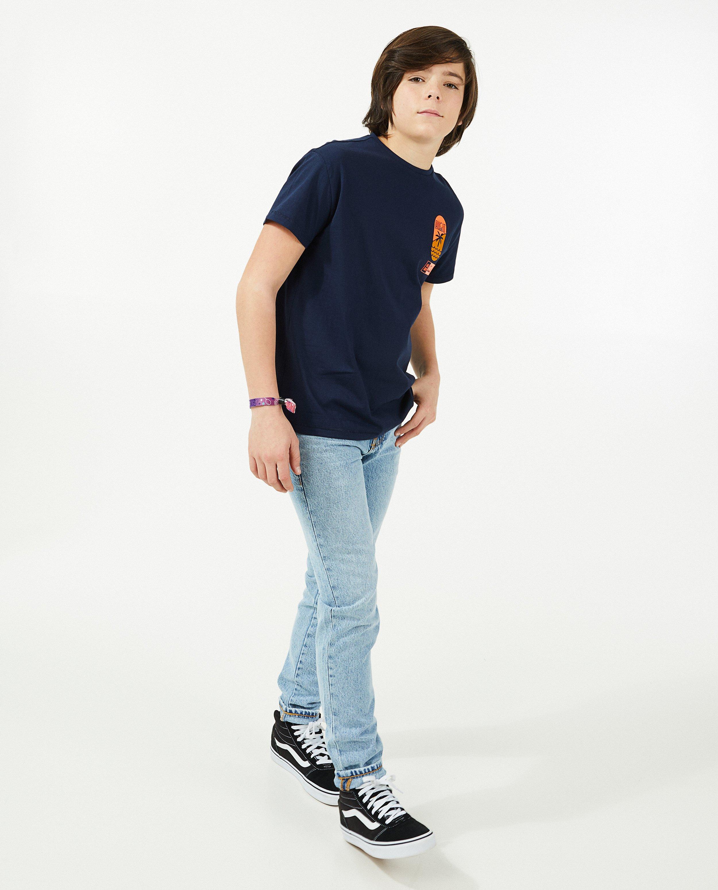 T-shirt bleu Campus 12 - null - Campus 12