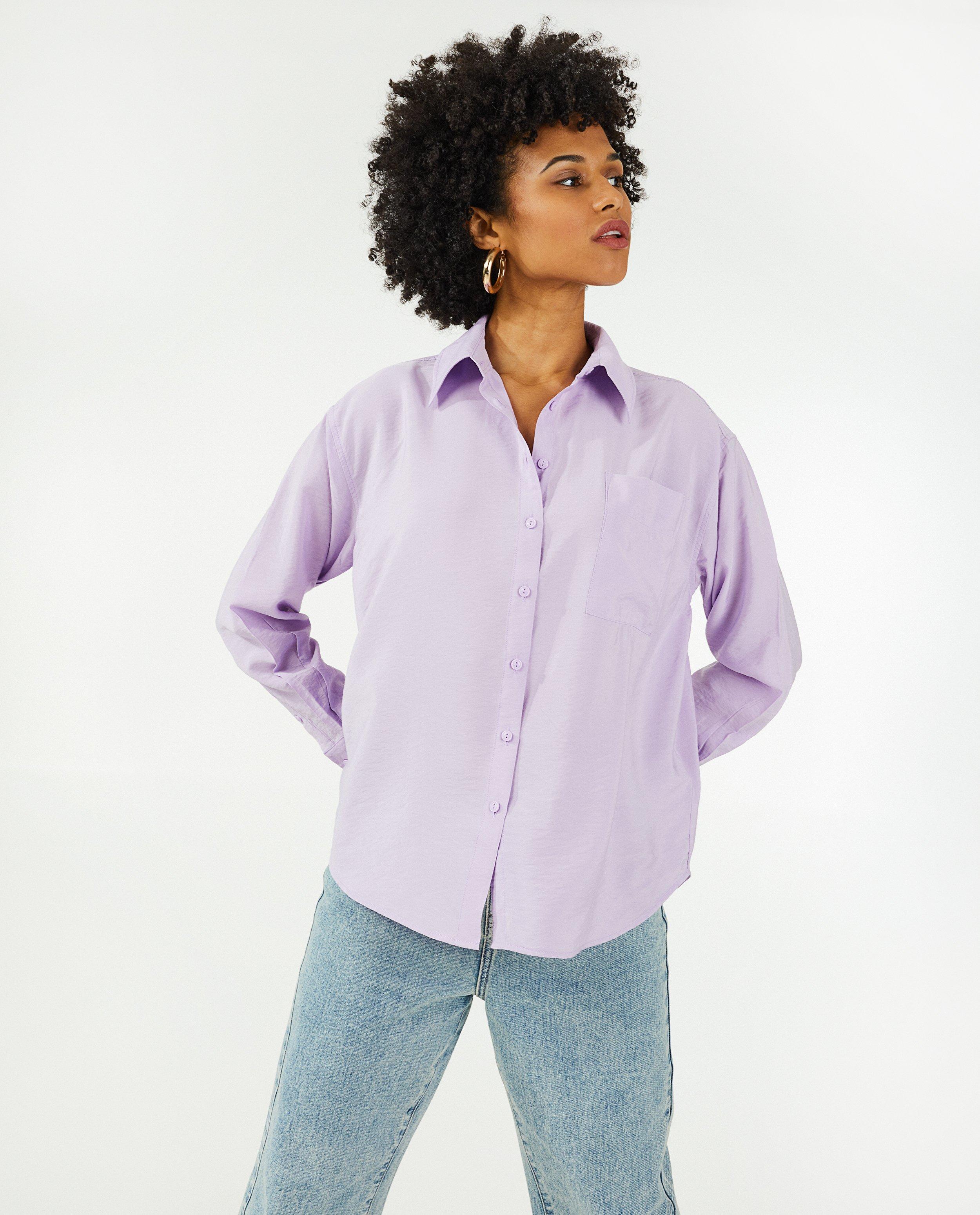 Chemises - Chemisier lilas Sora