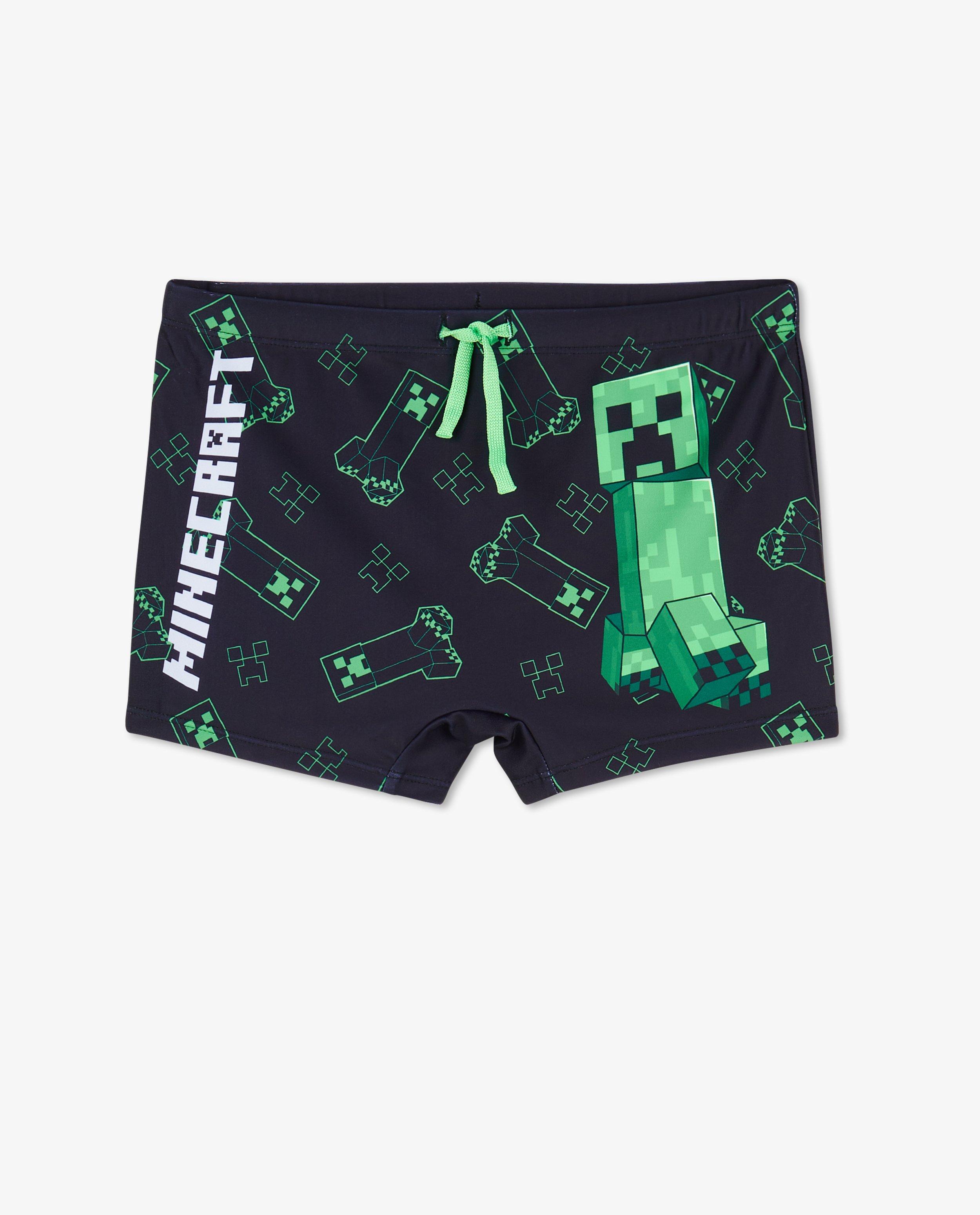 Blauwe zwembroek Minecraft - null - Minecraft