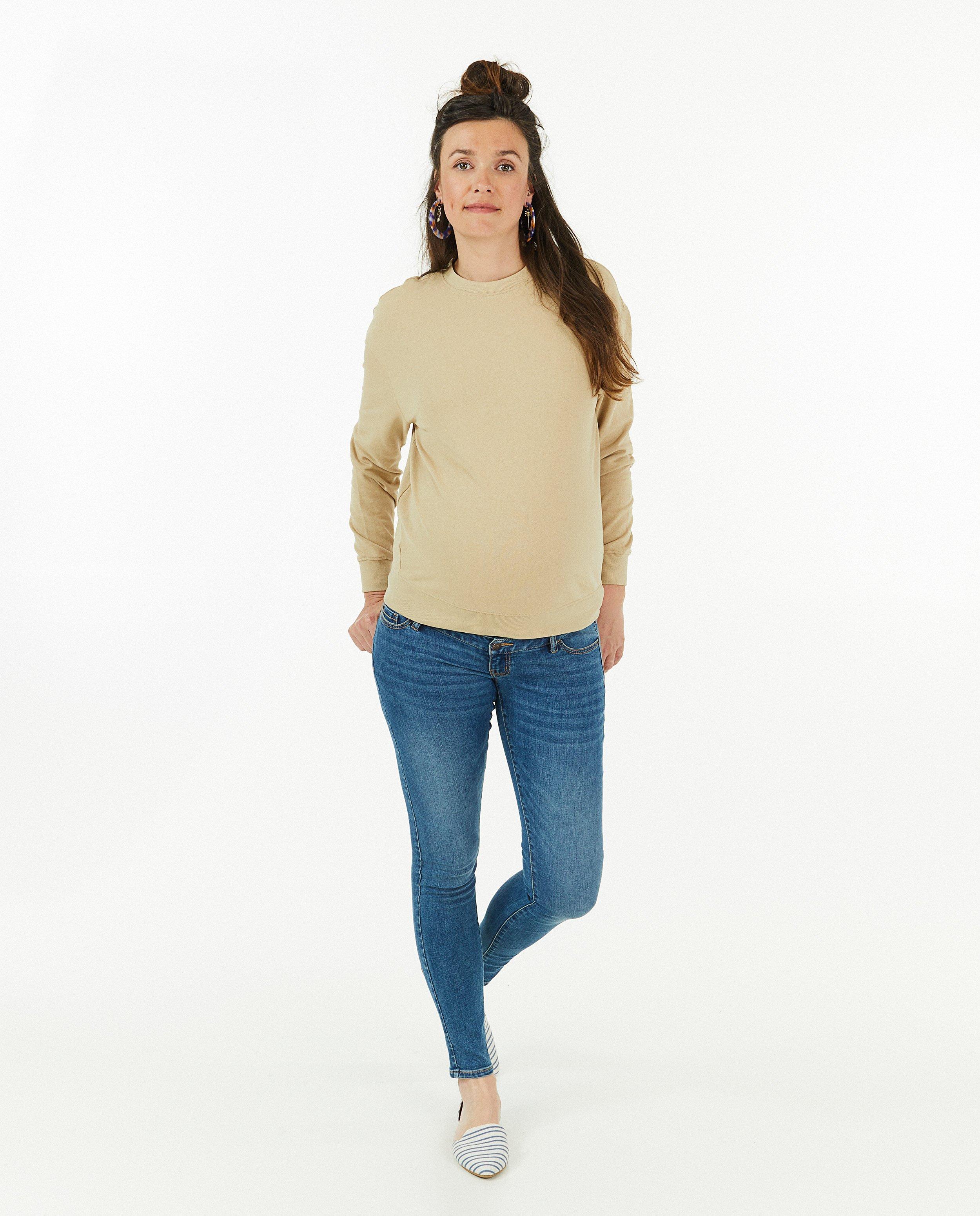Sweat beige Atelier Maman - null - Joli Ronde