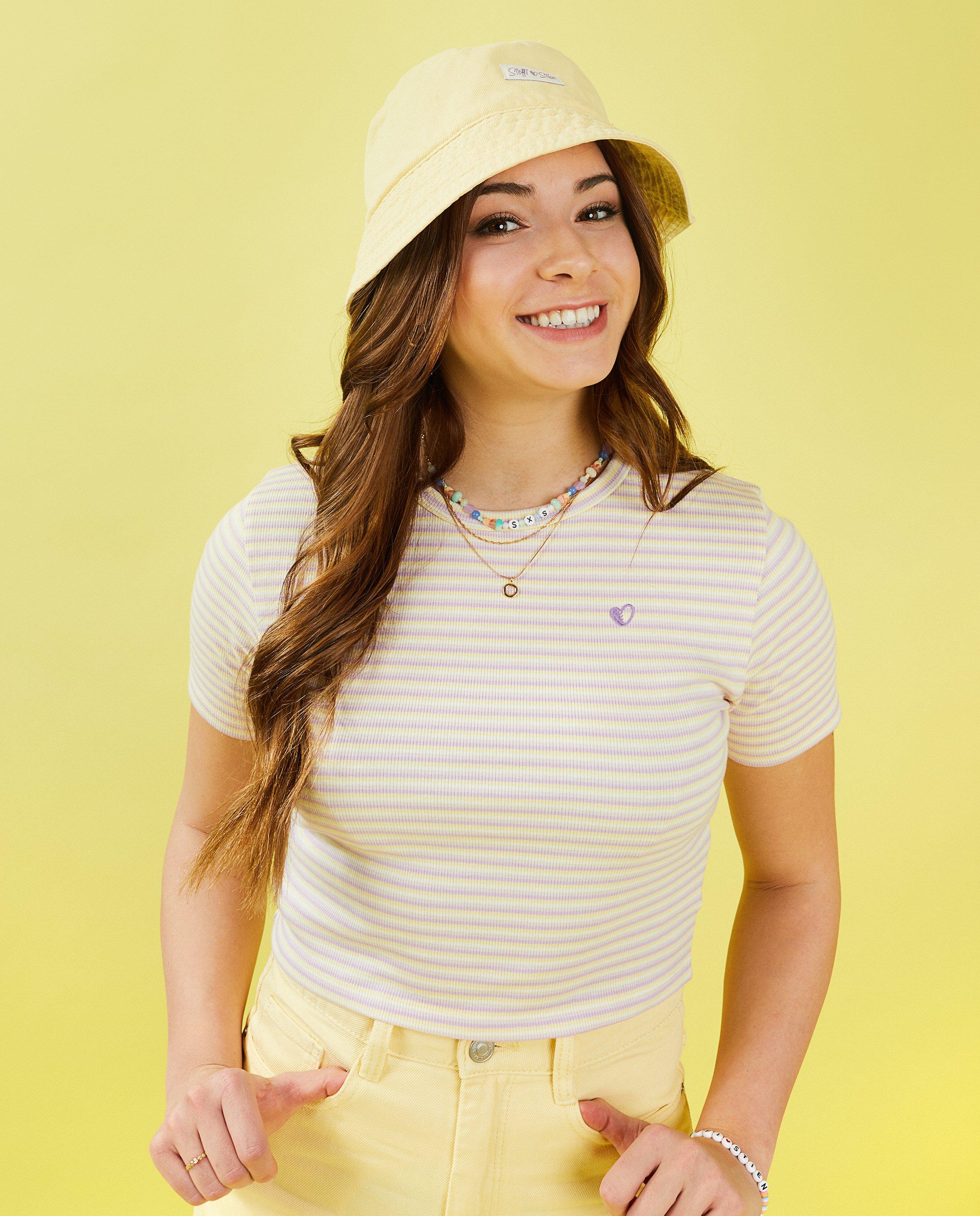 T-shirt met strepen Steffi & Stien - null - Steffi Mercie