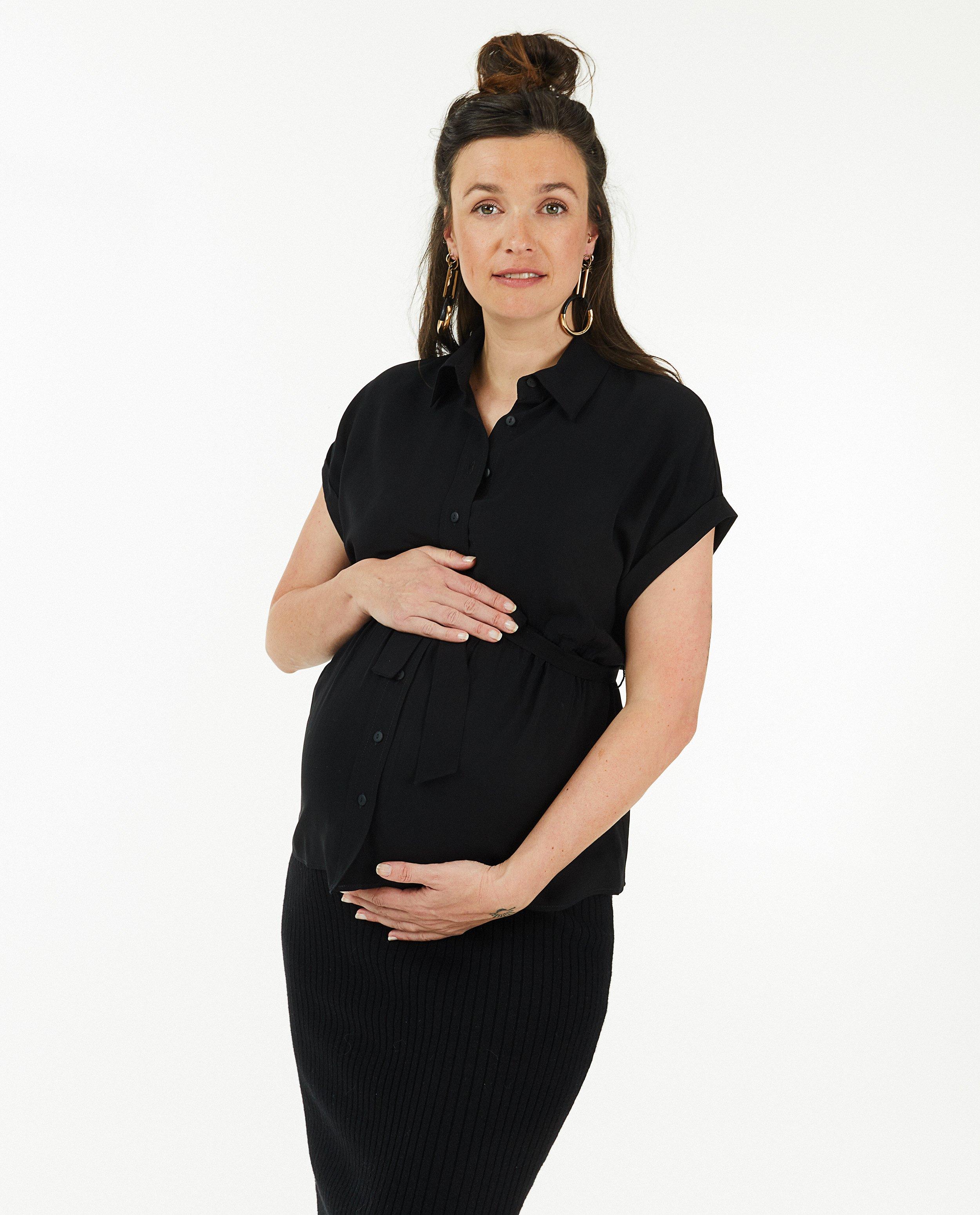 Hemden - Zwart hemdje Atelier Maman