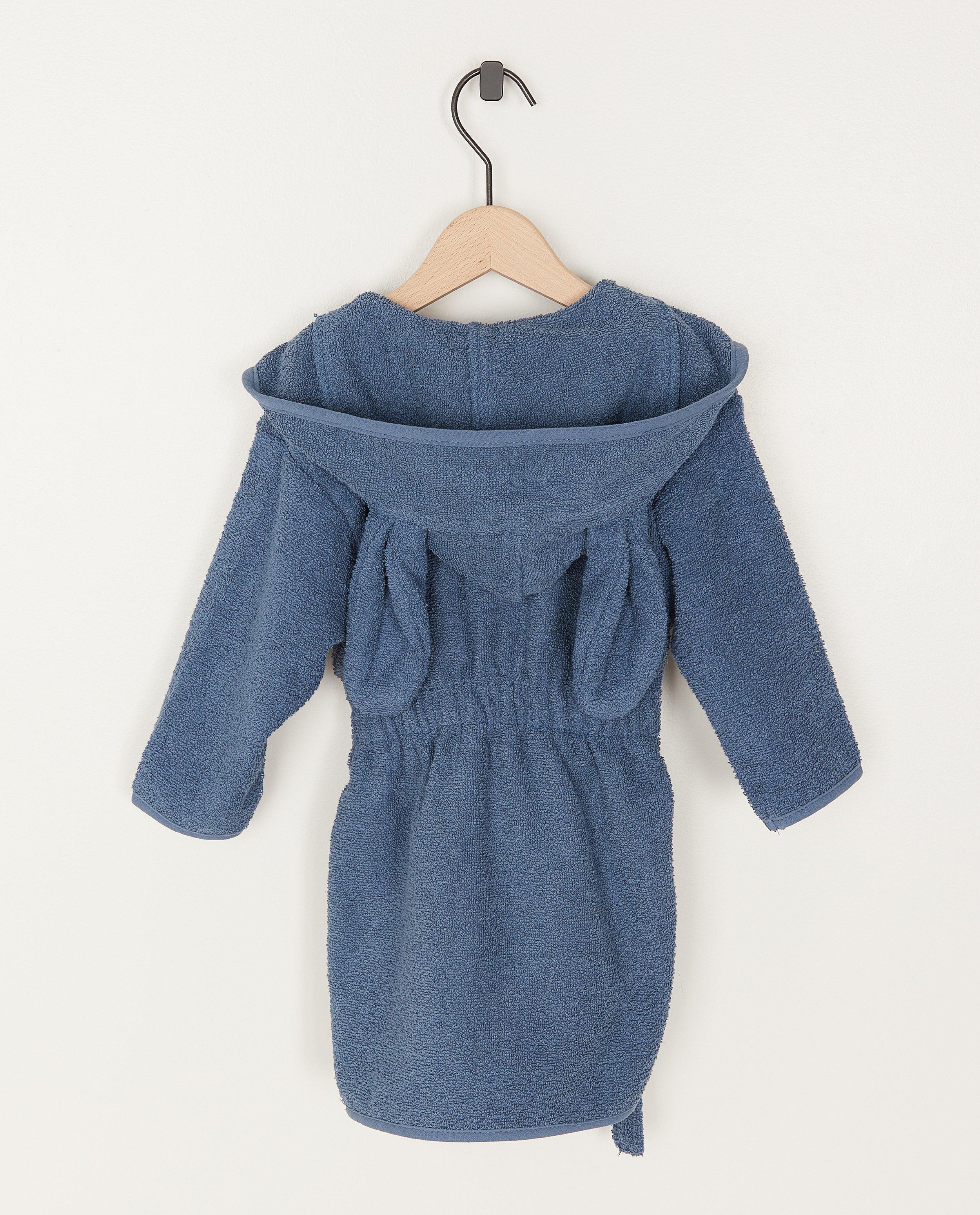 Blauwe unisex badjas Jollein - Product Detail - blauw - afbeelding nummer 2