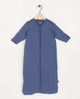 Sac de couchage bleu Jollein - 90 cm - côtelé - Jollein
